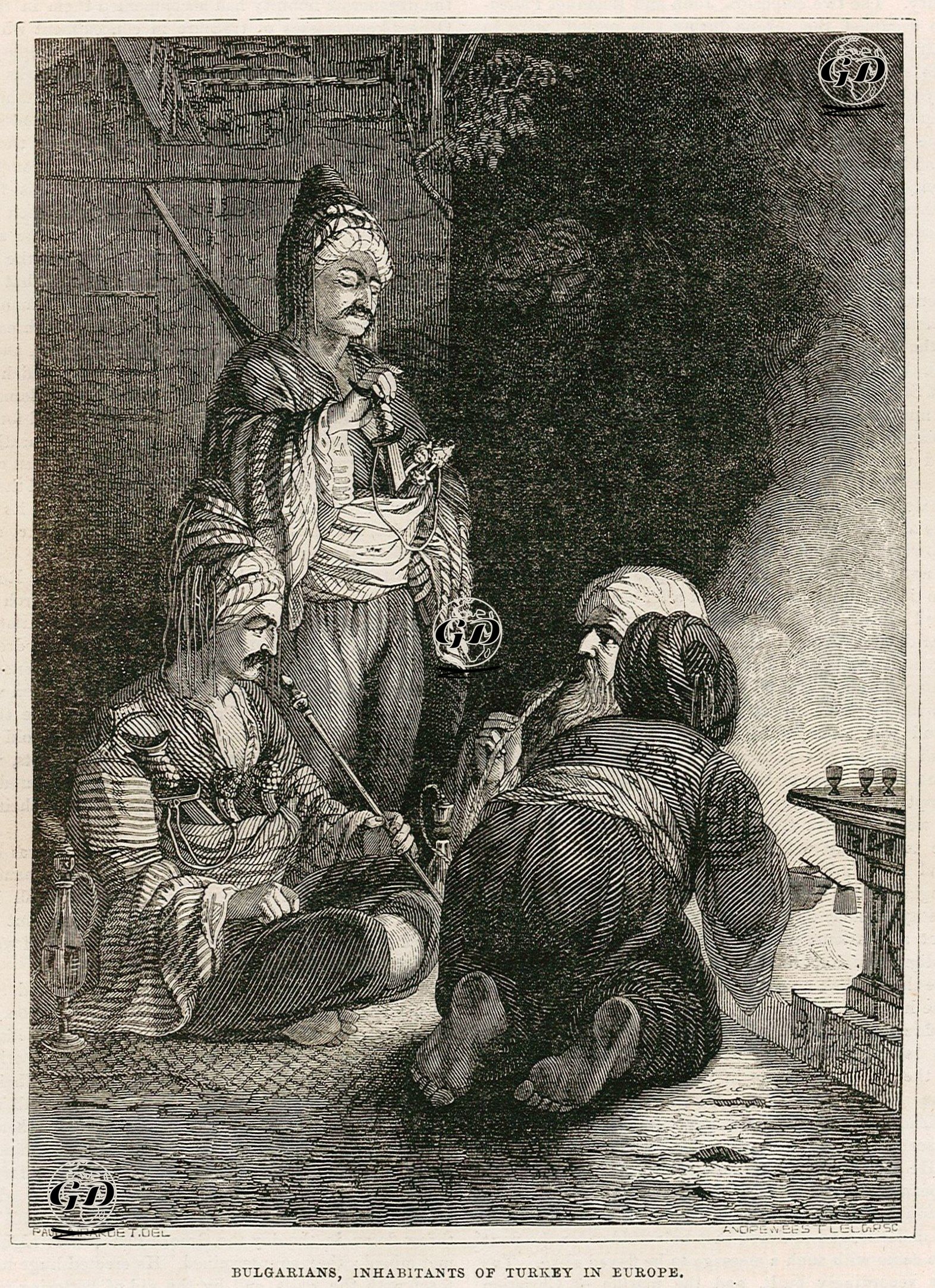 Bulgarians, Inhabitants Of Turkey In Europe - Paul Birarget - 1853-1854