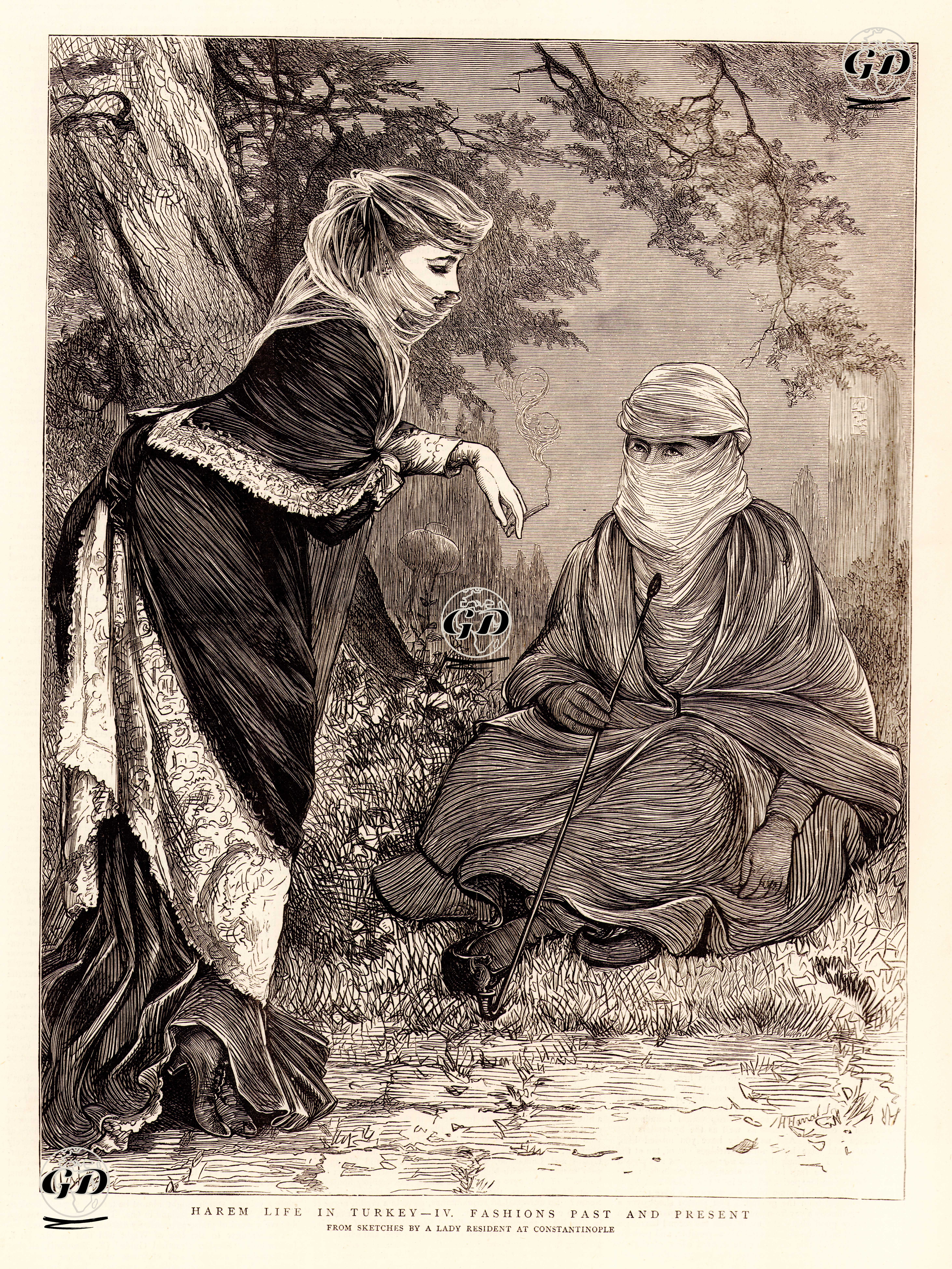 Türkiye'de Harem Yaşantısı, Eski Ve Yeni Moda -  - 1876