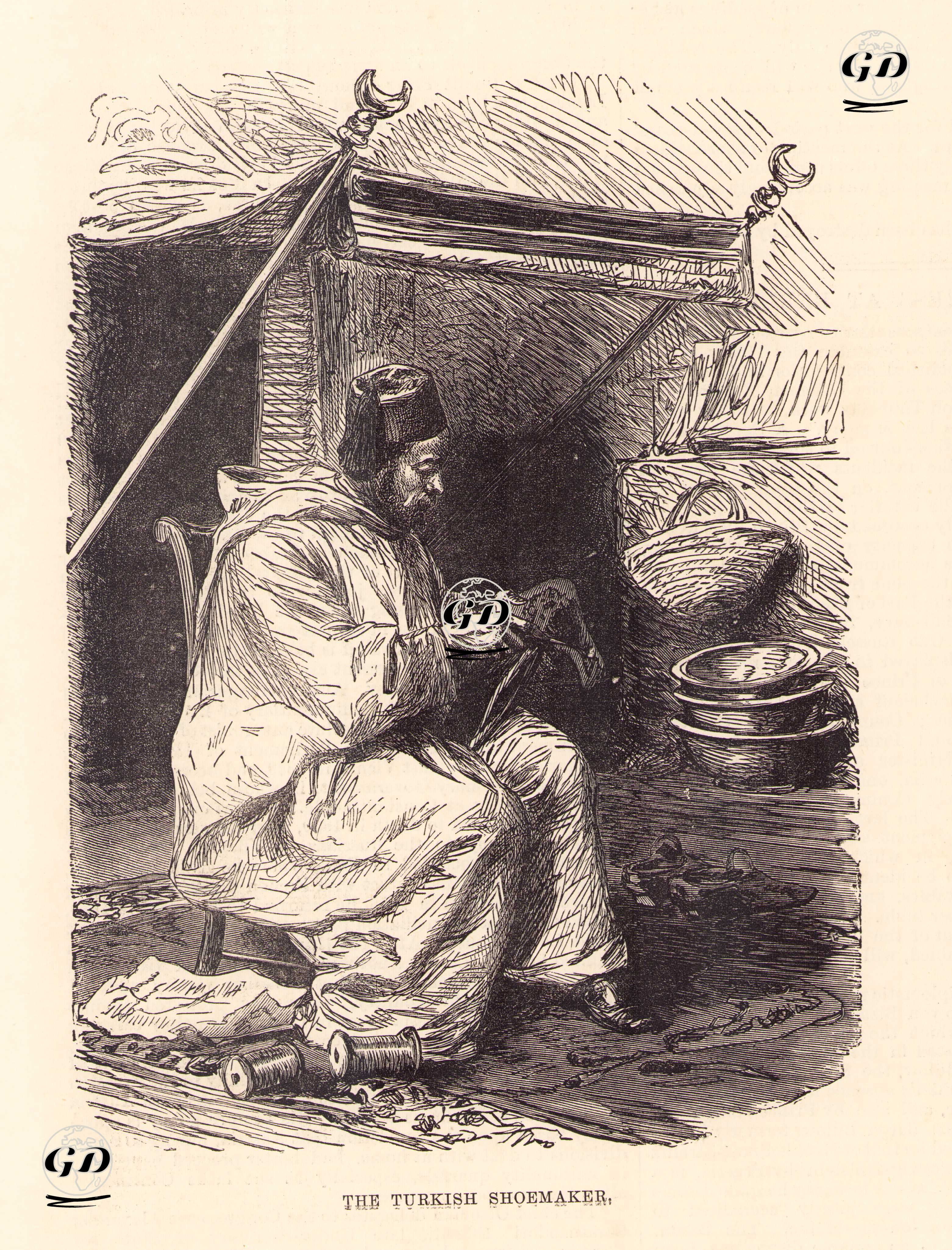 Türk Ayakkabıcı -  - 1878