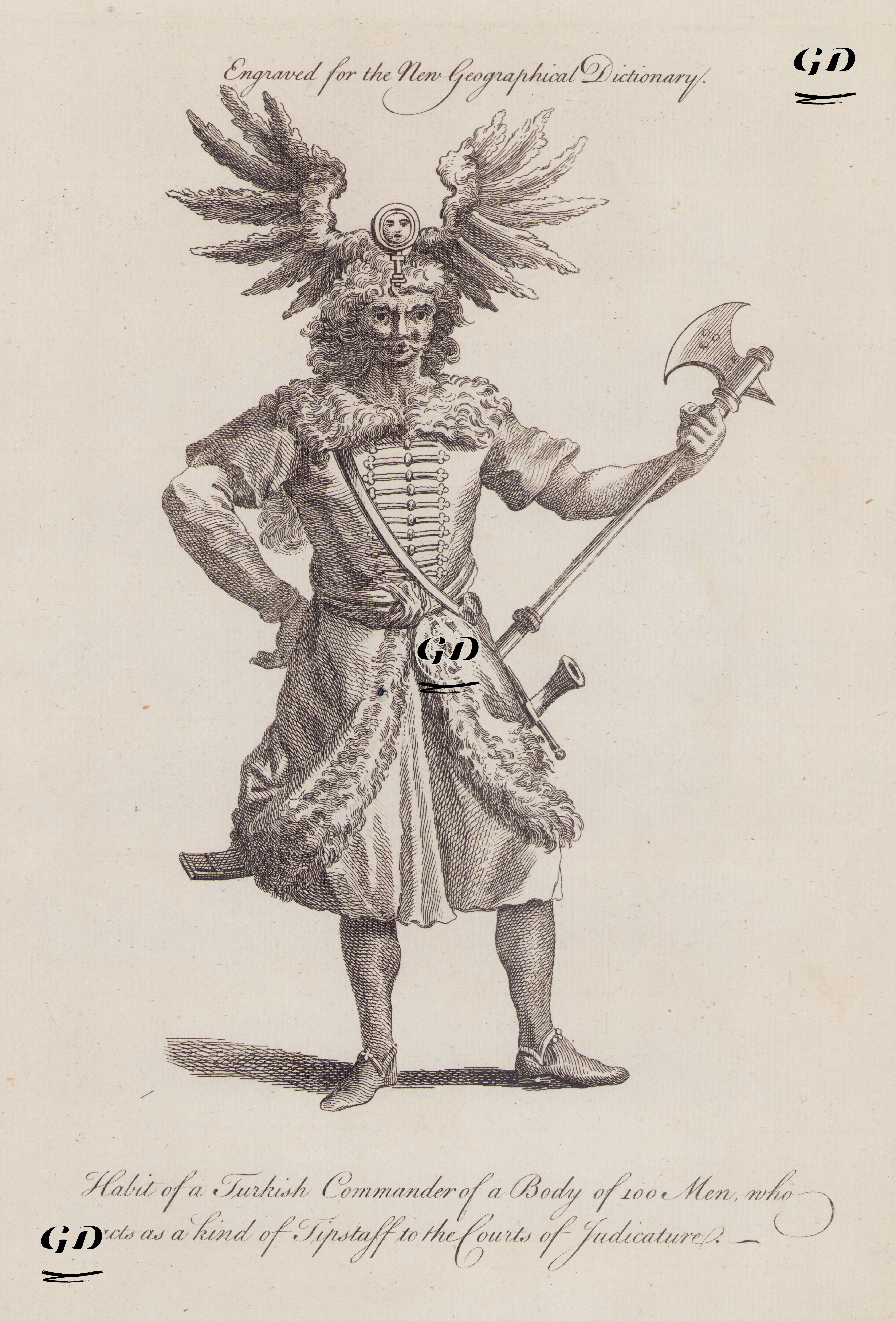 Bir Yeniçerinin Kıyafeti -  - 1760