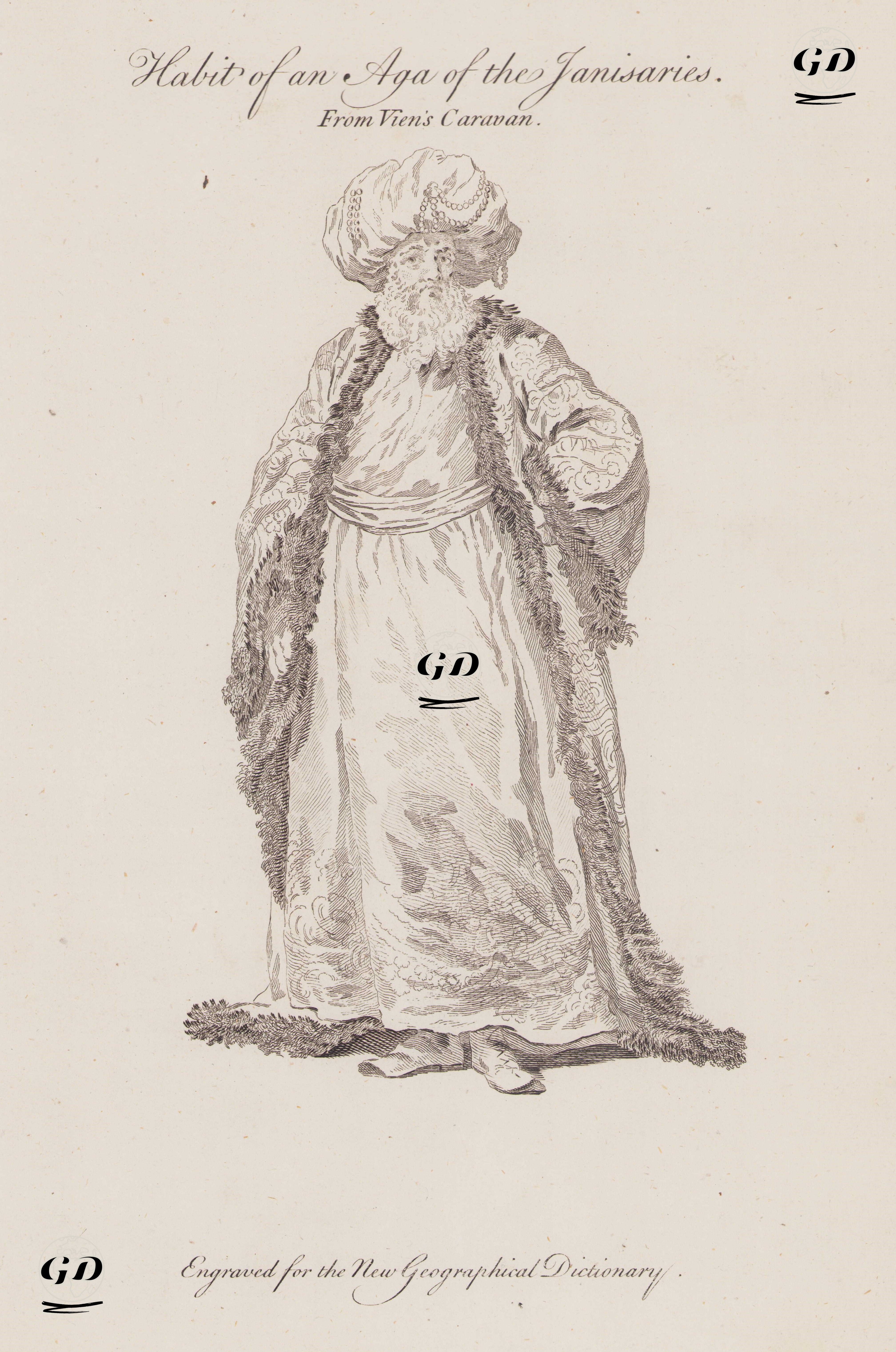 Yeniçeri Ağasının Kıyafeti -  - 1760