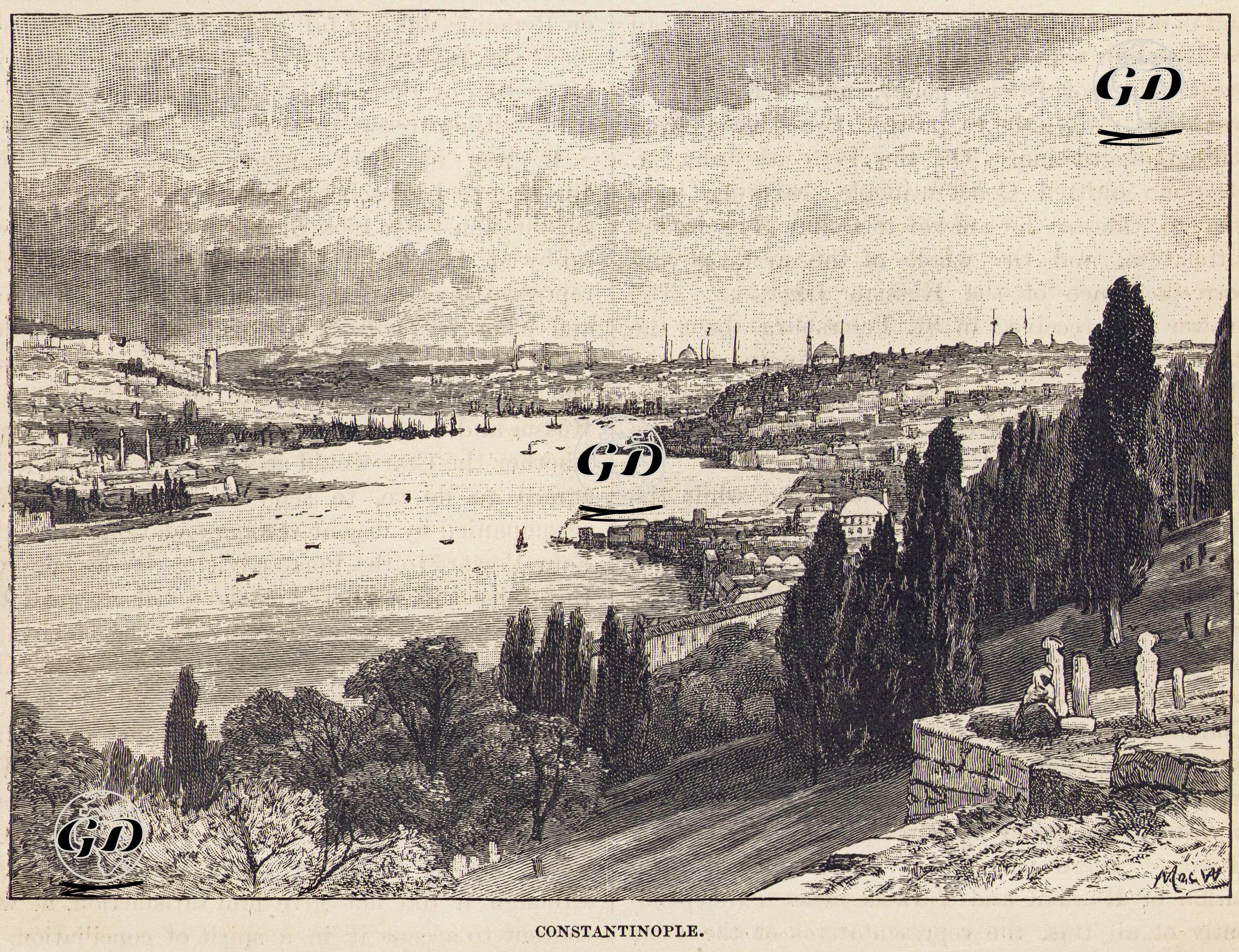 Constantinople  -  - 1850's-1880's