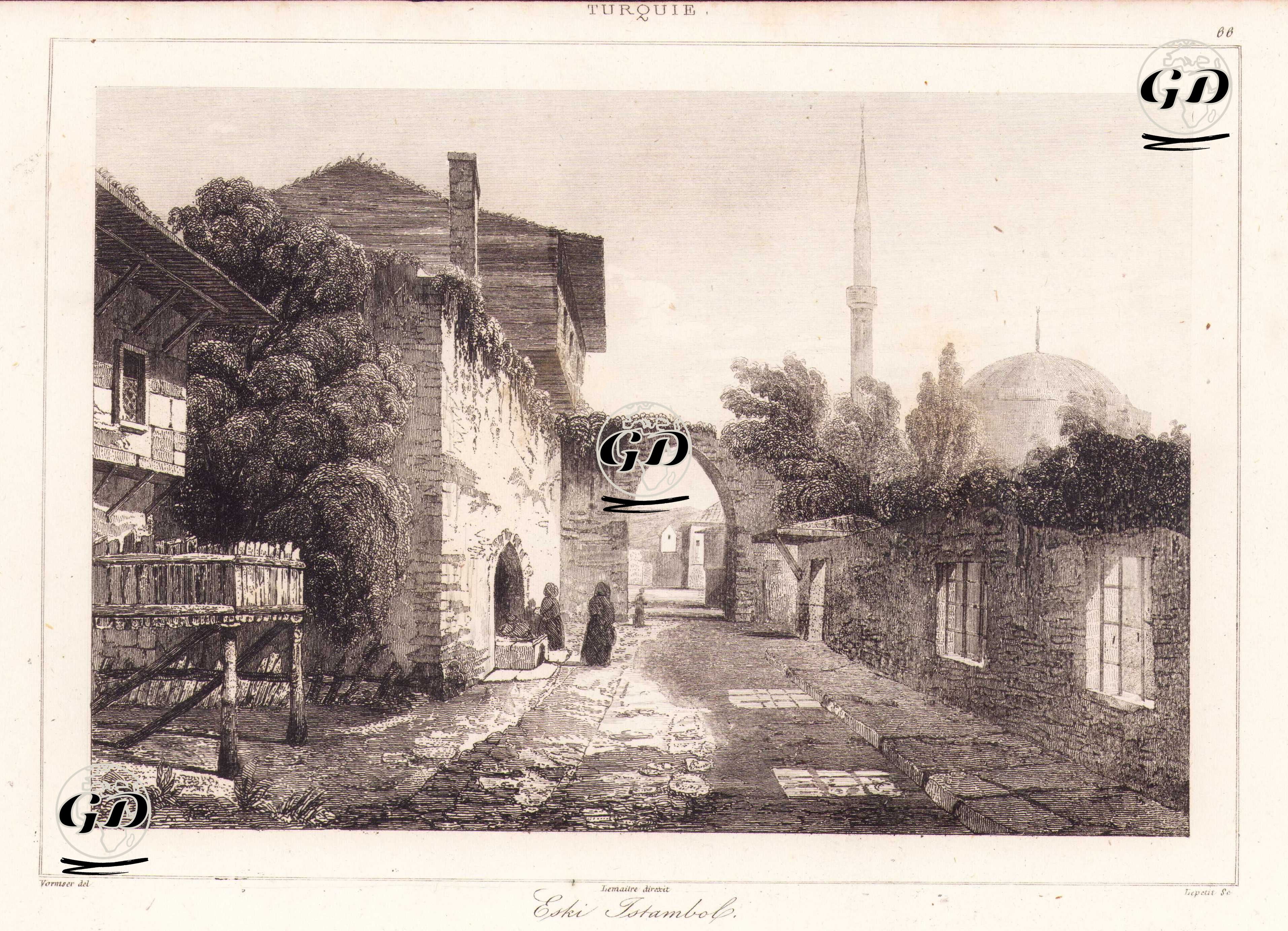 Eski İstanbul - Vormser - 1840