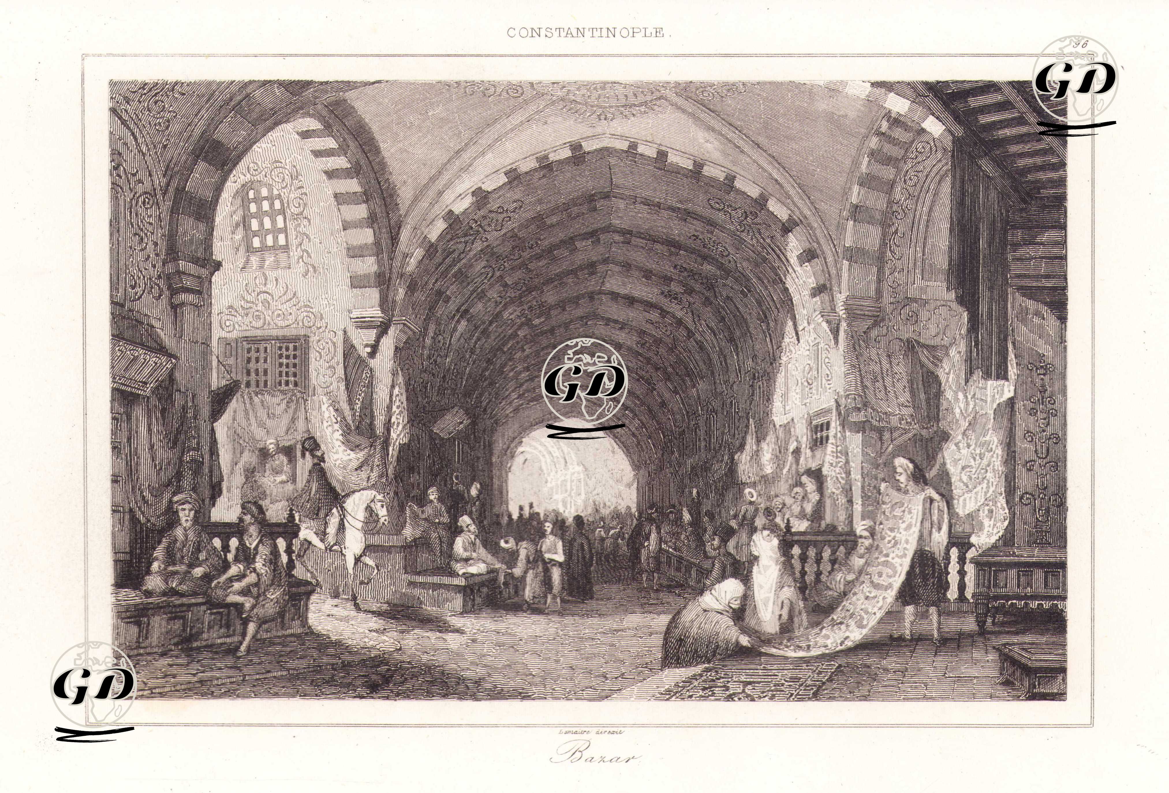 Kapalıçarşı, İstanbul -  - 1840