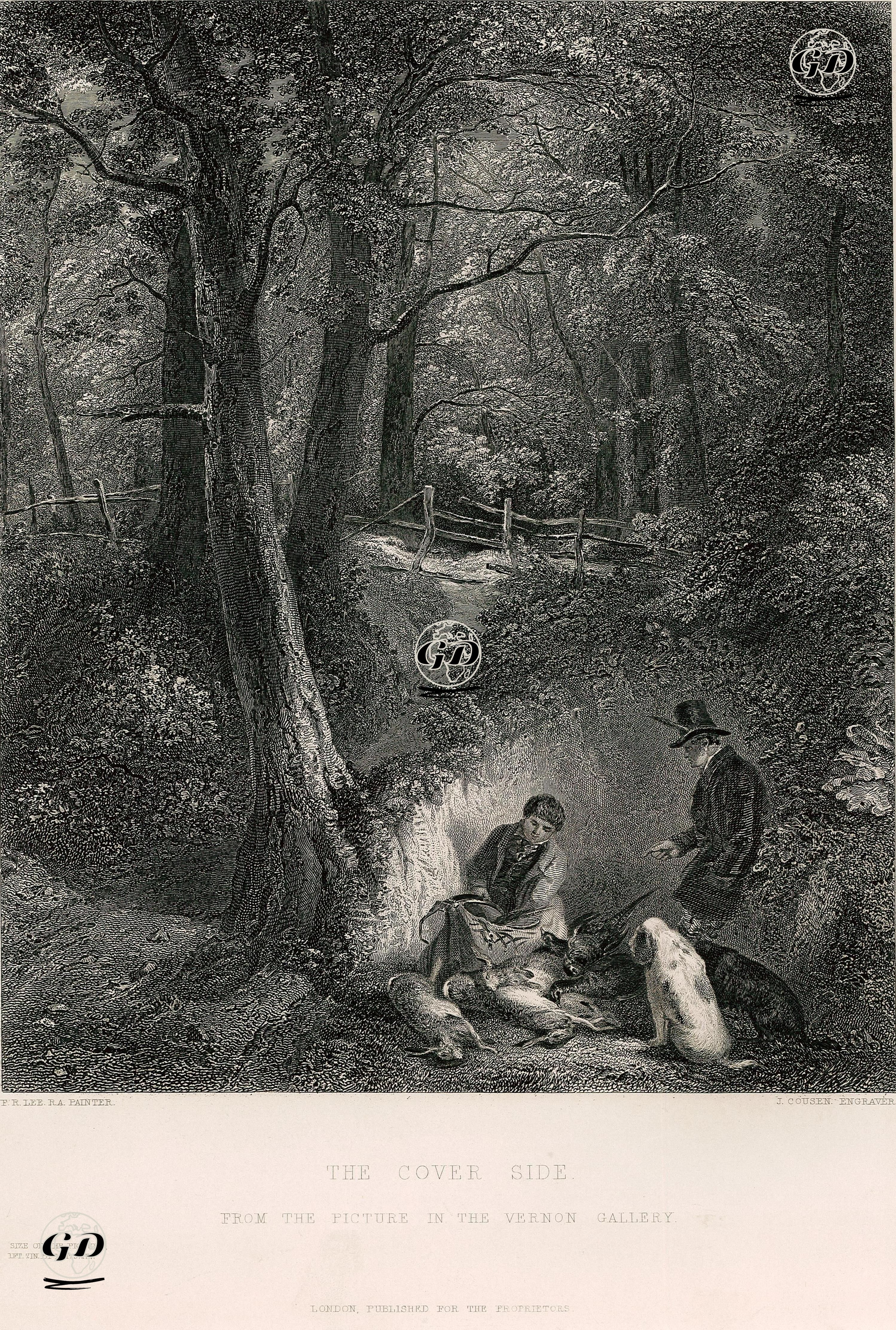 Gizli Yer - Richard Frederick Lee (1798-1879) - 1851