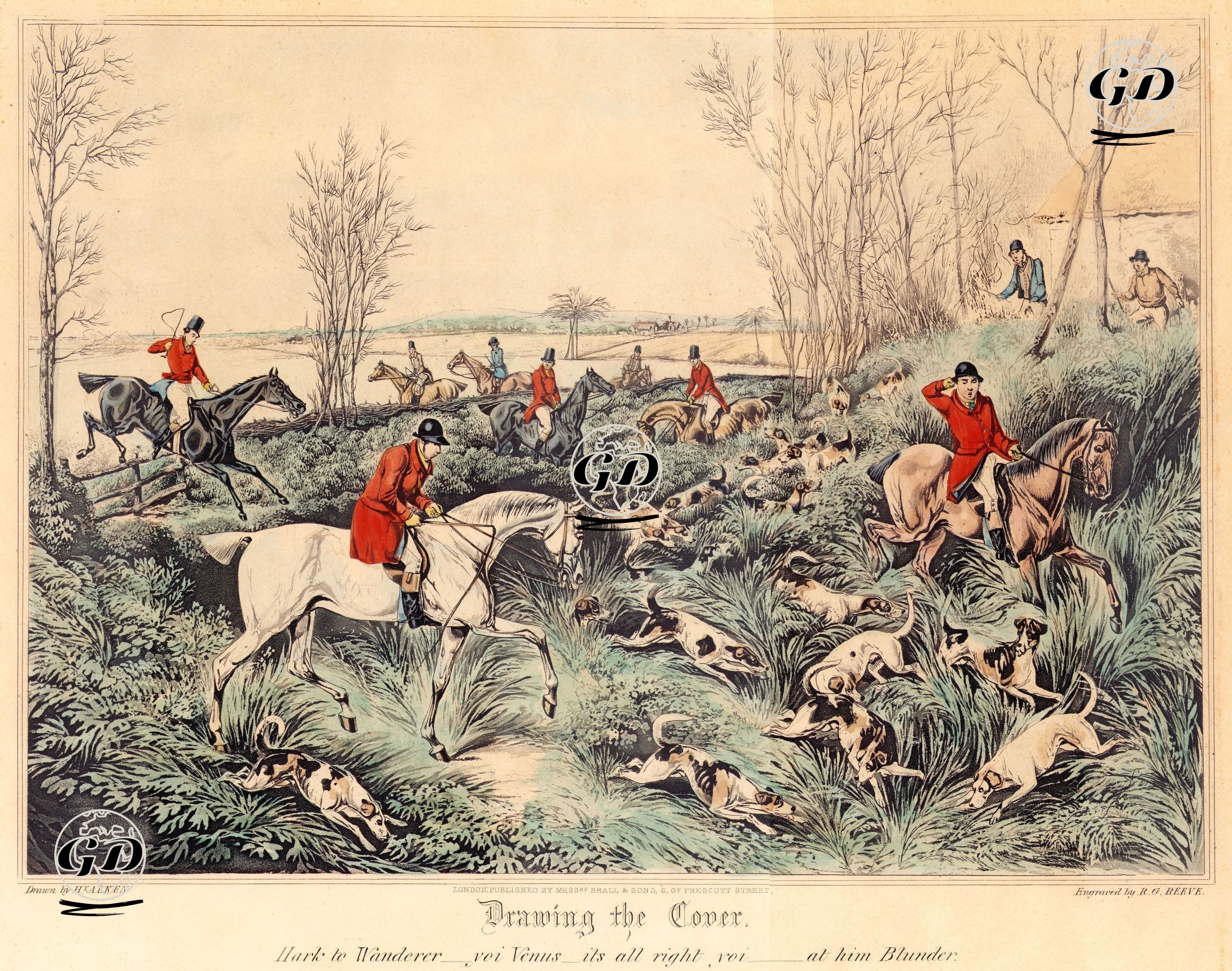 Av Takibi - Henry Thomas Alken (1785-1851) - 1840's