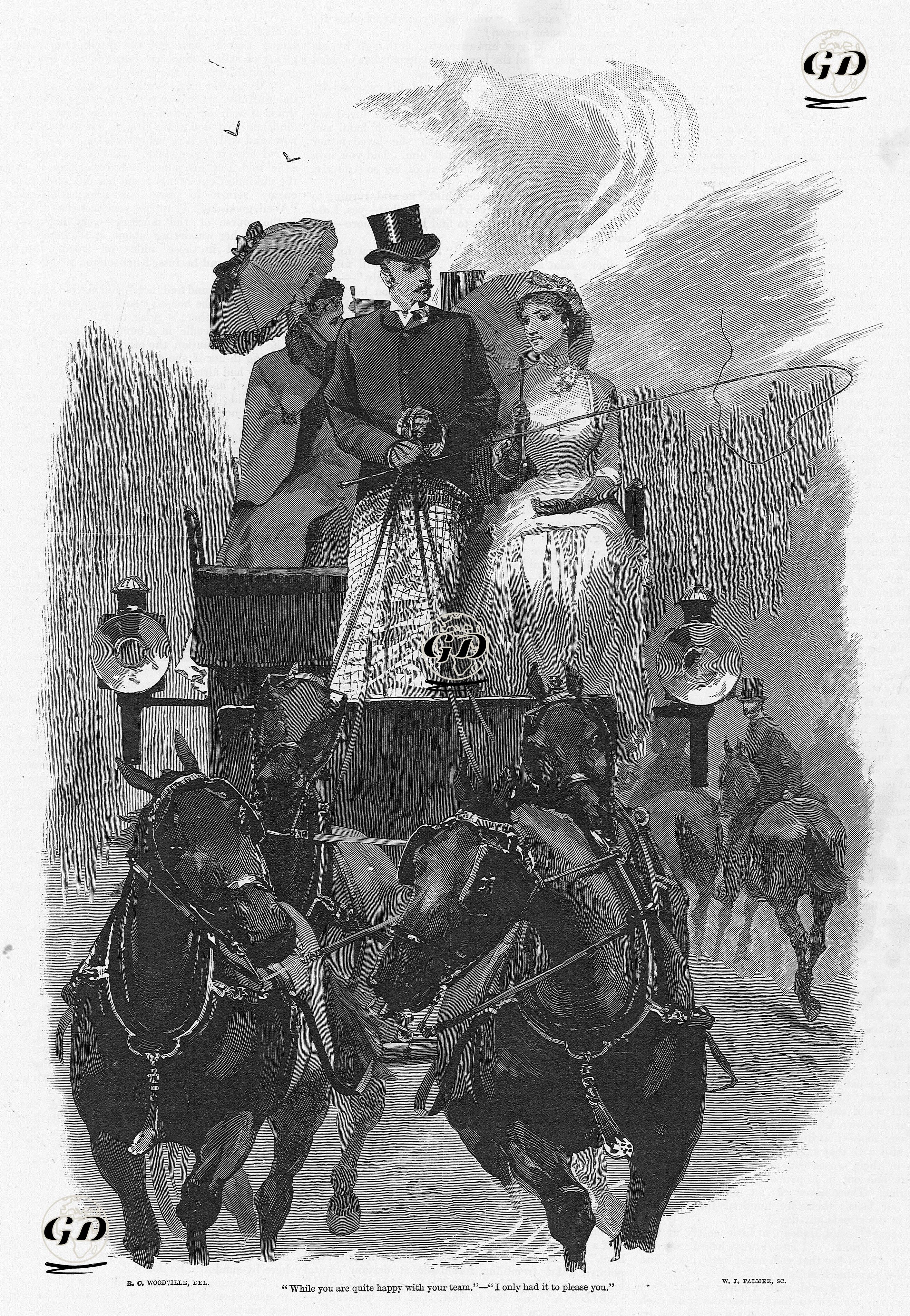 At Arabası - Richard Caton Woodville (1856-1927) - 1890's