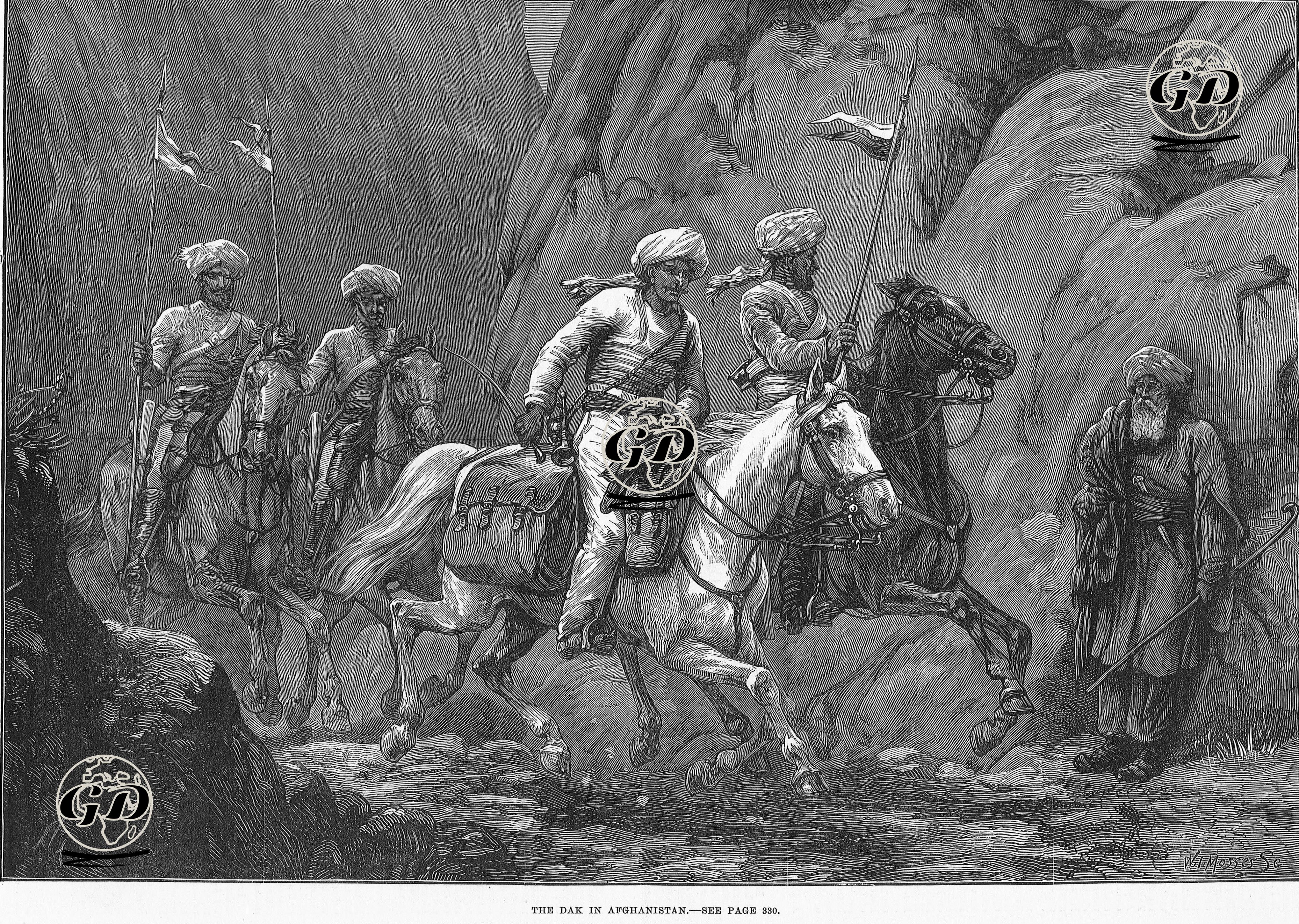 The Dak in Afghanistan -  - 1879