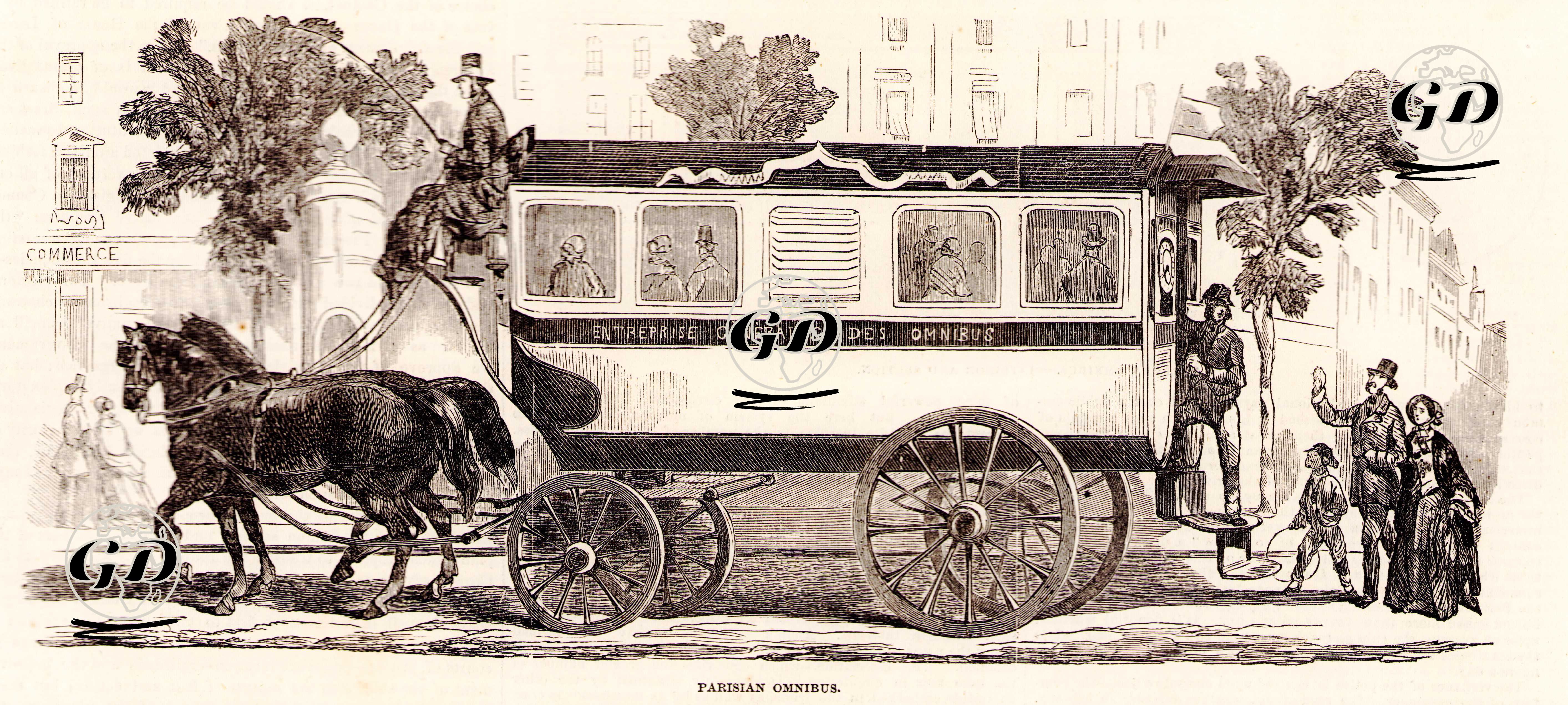 Parisian Omnibus -  - 1853