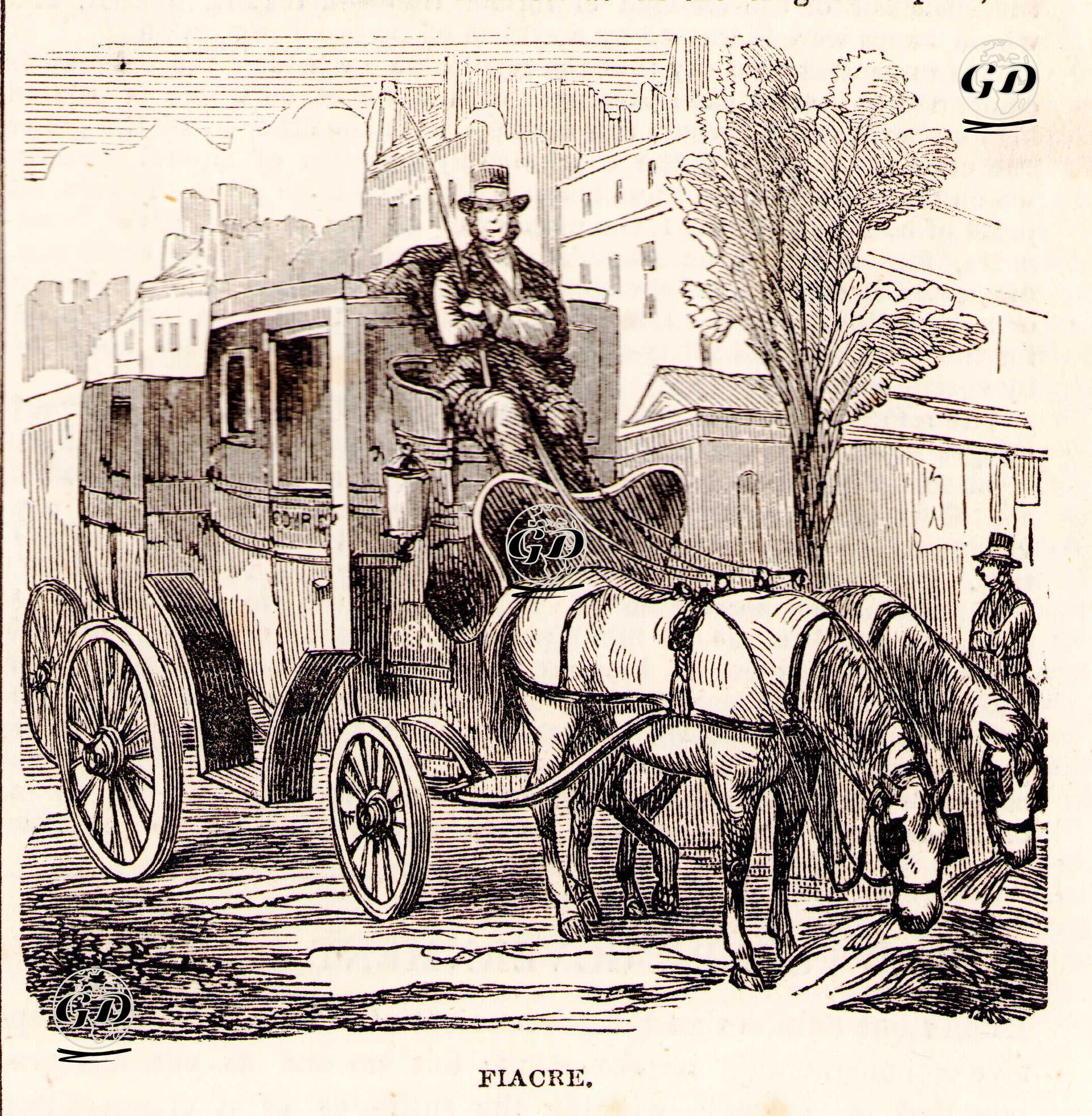 Küçük Atlı Araba -  - 1853