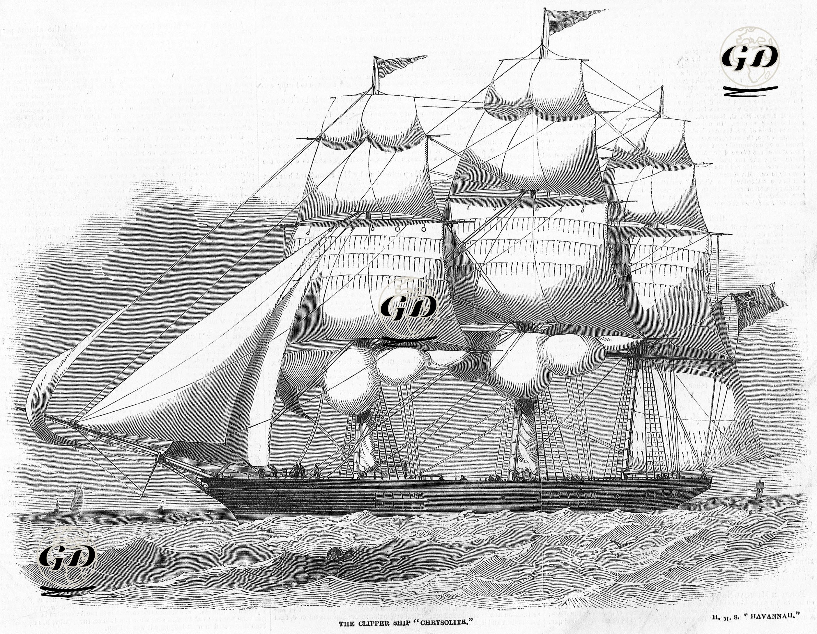 Sürat Gemisi "Chrysolite" -  - 1852