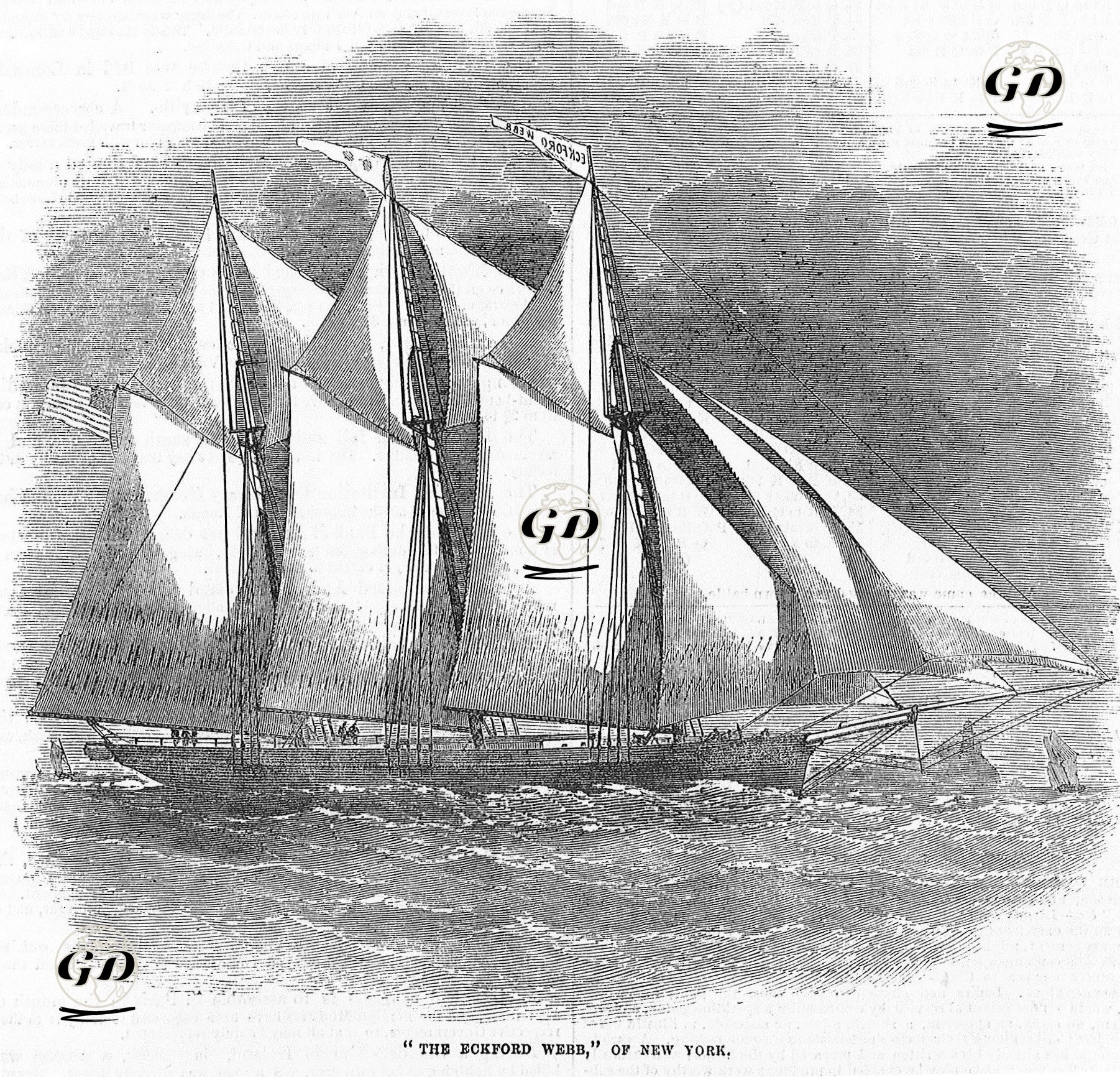 "Eckford Webb" İsimli Gemi  -  - 1855