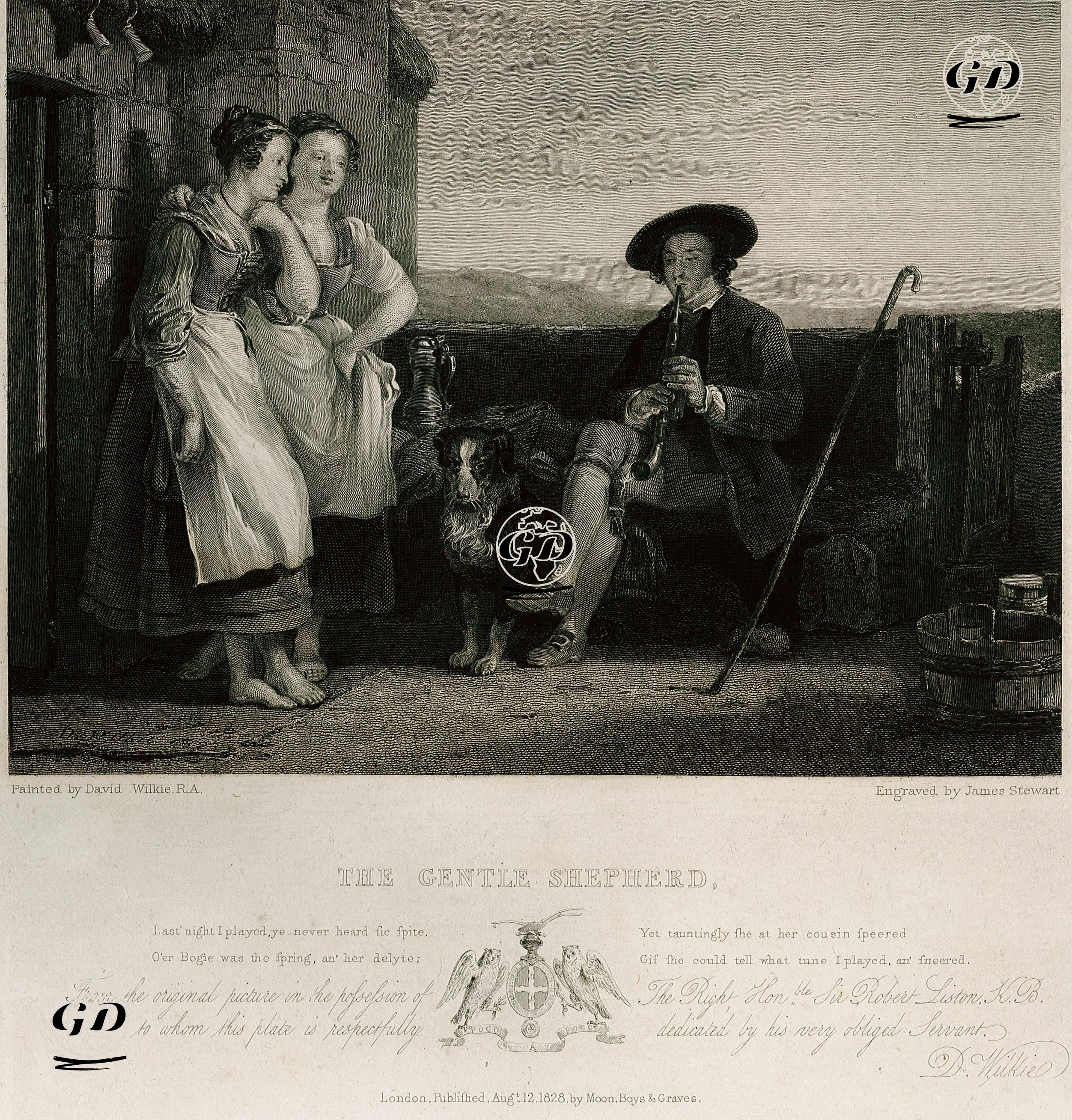 Nazik Çoban - David Wilkie (1785-1841) - 1828