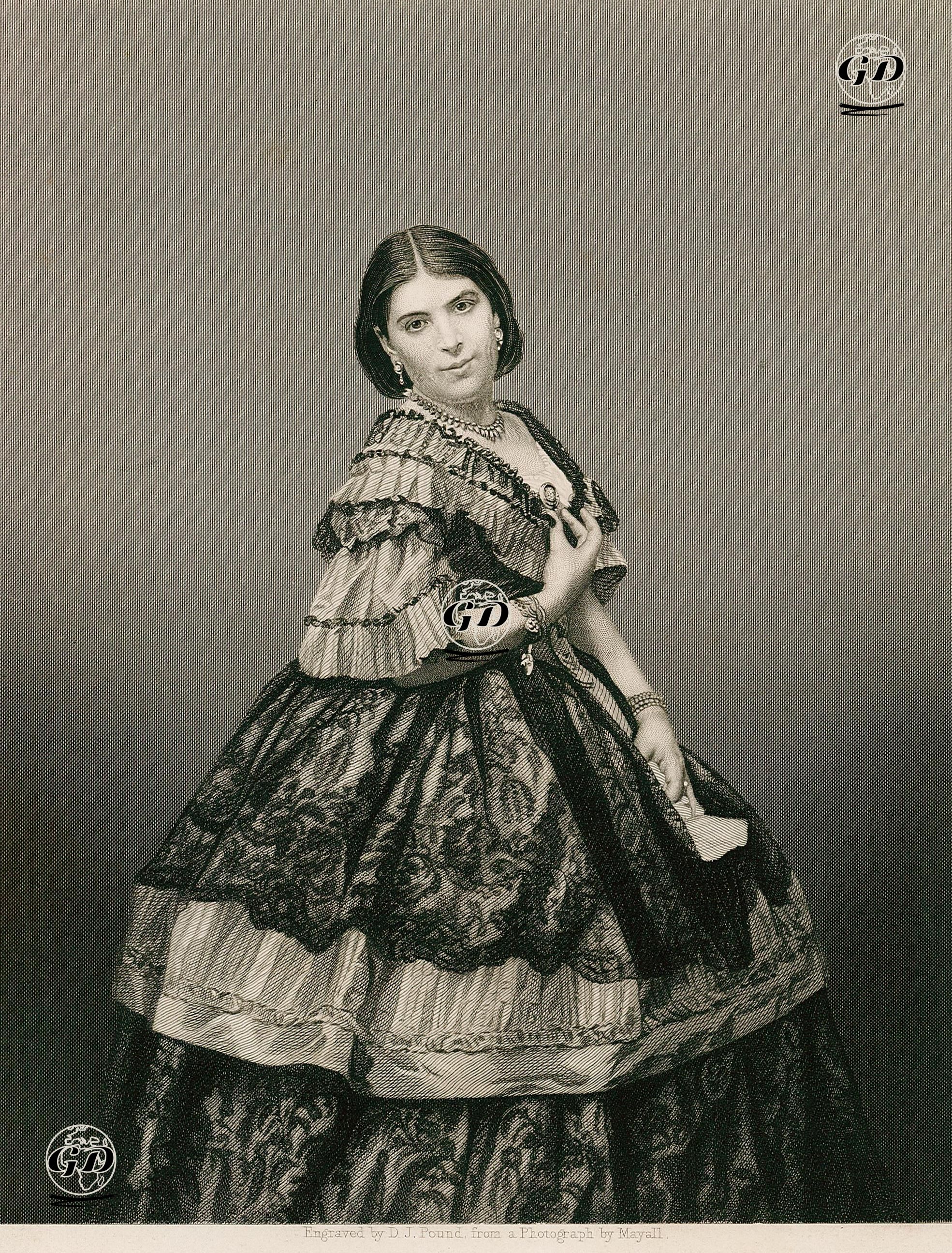 Opera Sanatçısı Carolina Guarducci - John Jabez Edwin Mayall (1813-1901 - 1859