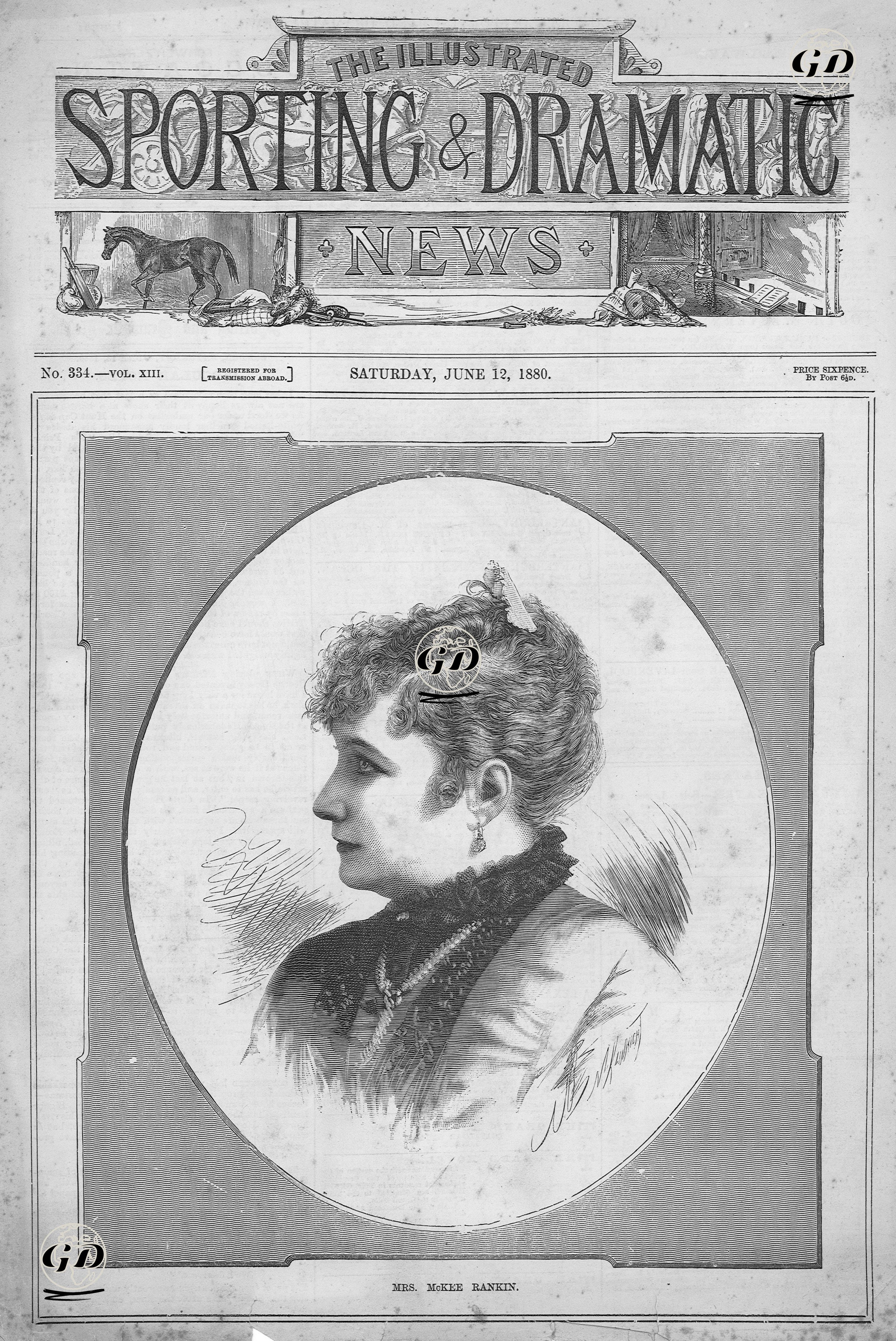 Mrs.Mckee Rankin  -  - 1880