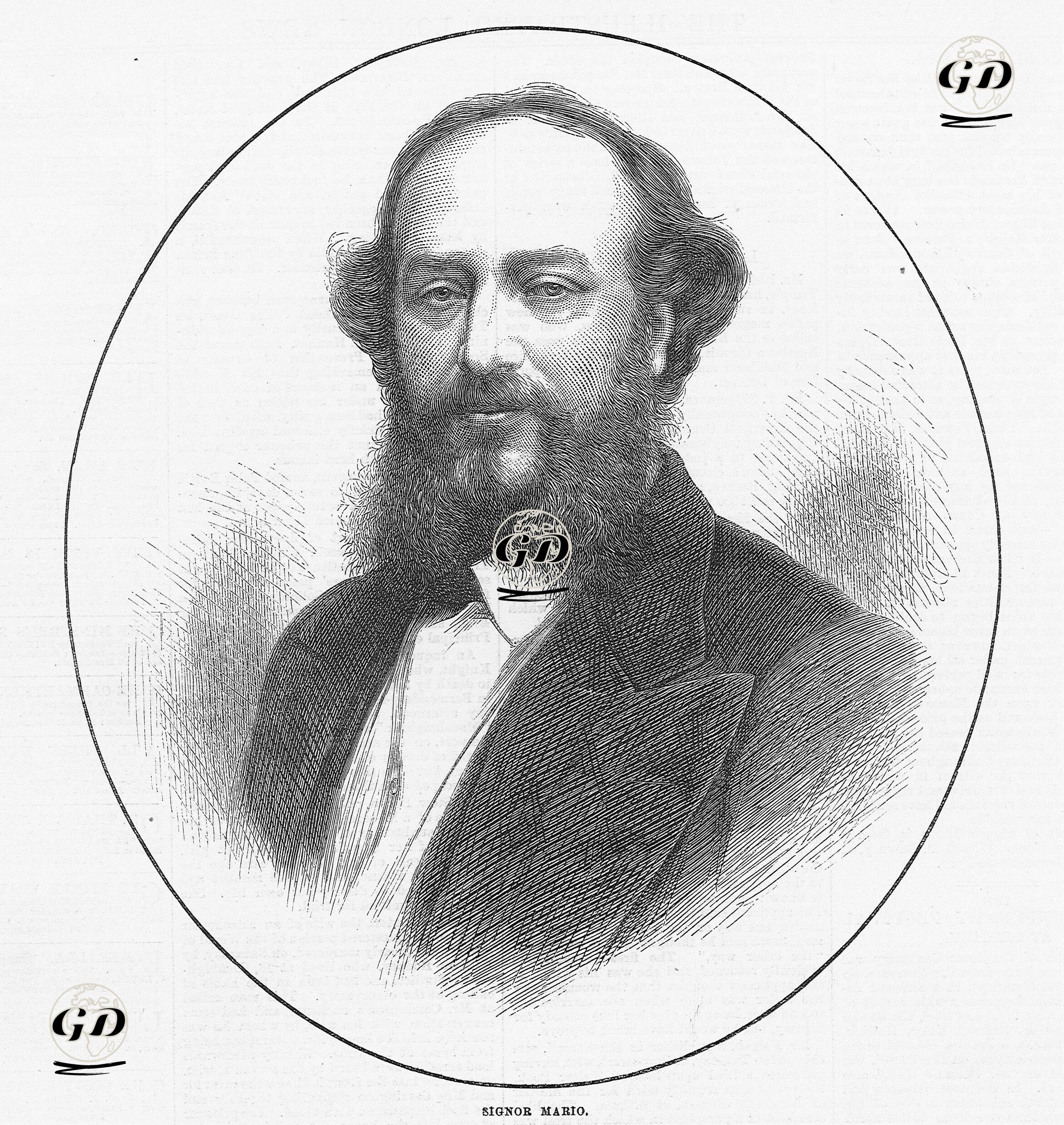 Signor Mario (Giovanni Matteo De Candia)  -  - 1871