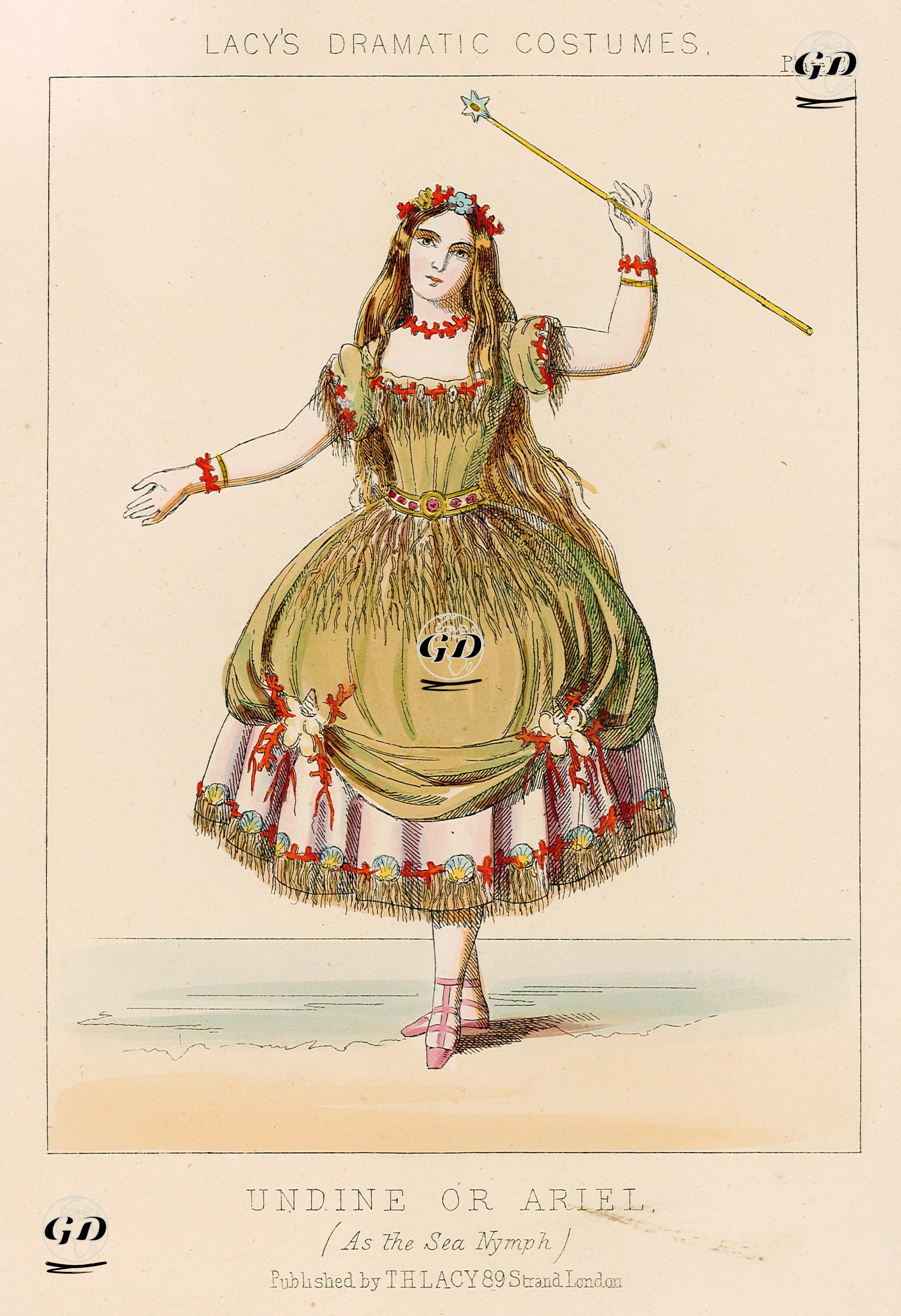Su Perisi Kostümü -  - 1865