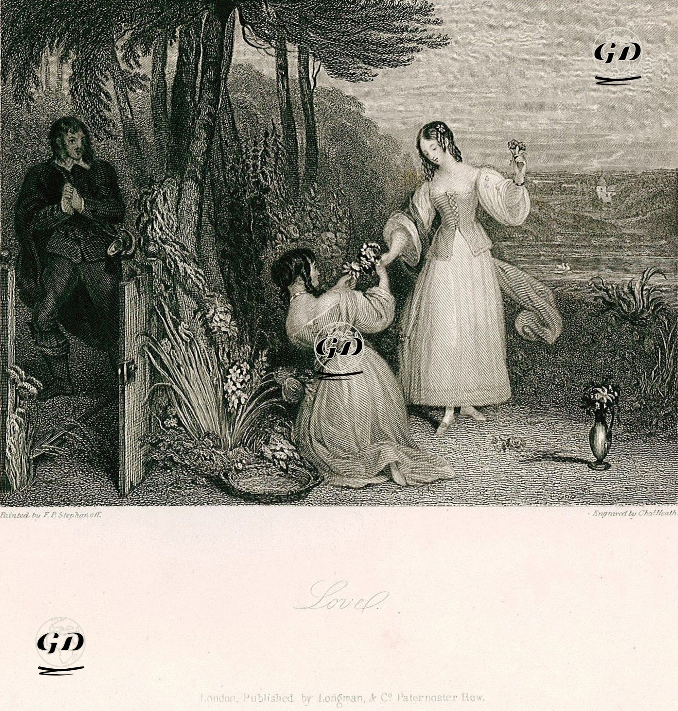 Aşk - Francis Philip Stephanoff (1788-1860) - 1836