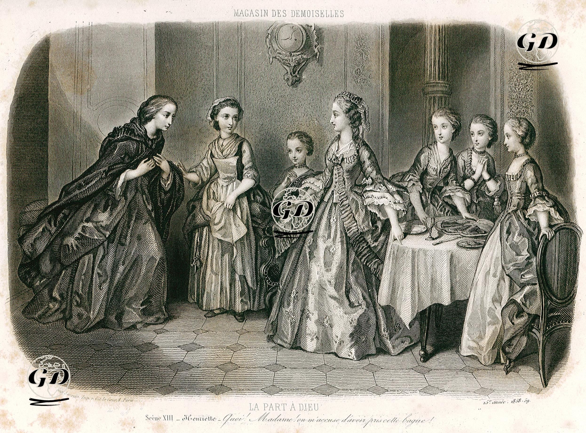 La Part A Dieu, Scene XIII. -  - 1859