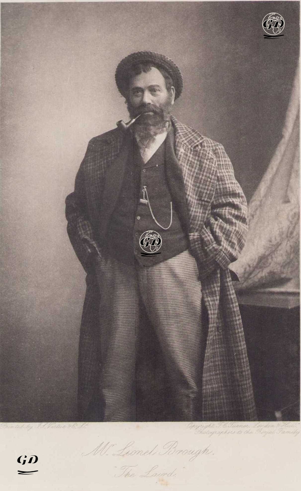 George du Maurier'in Romanından Herbert Beerbohm Tree Tarafından Haymarket Tiyatrosunda Sahneye Konan "Trilby" Adlı Oyunda "Laird" Rolünde 
Lionel Brough - Thomas Charles Turner (1839-1896) - 1895