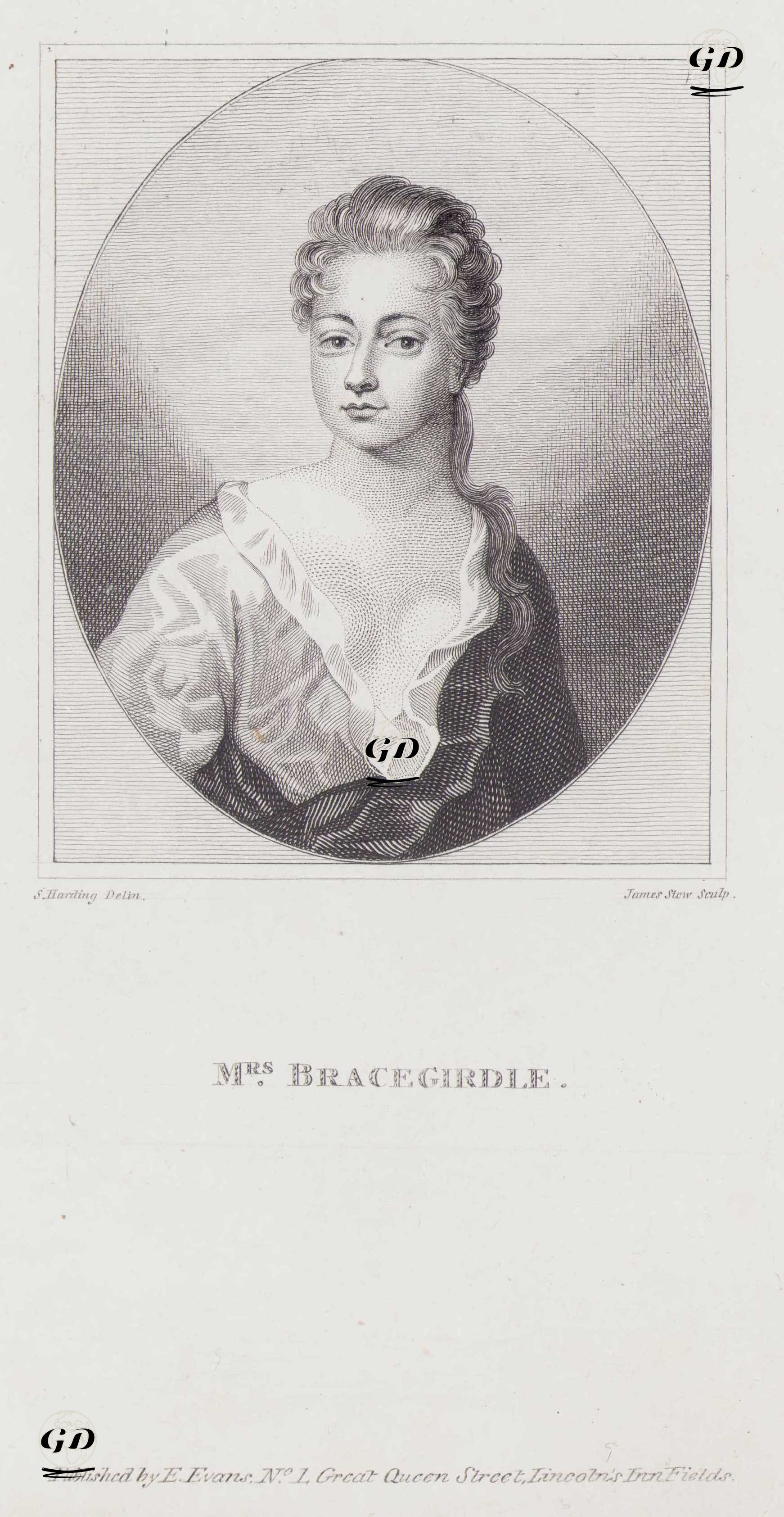 Anne Bracegirdle - Sylvester Harding (1745-1809) - 1790's