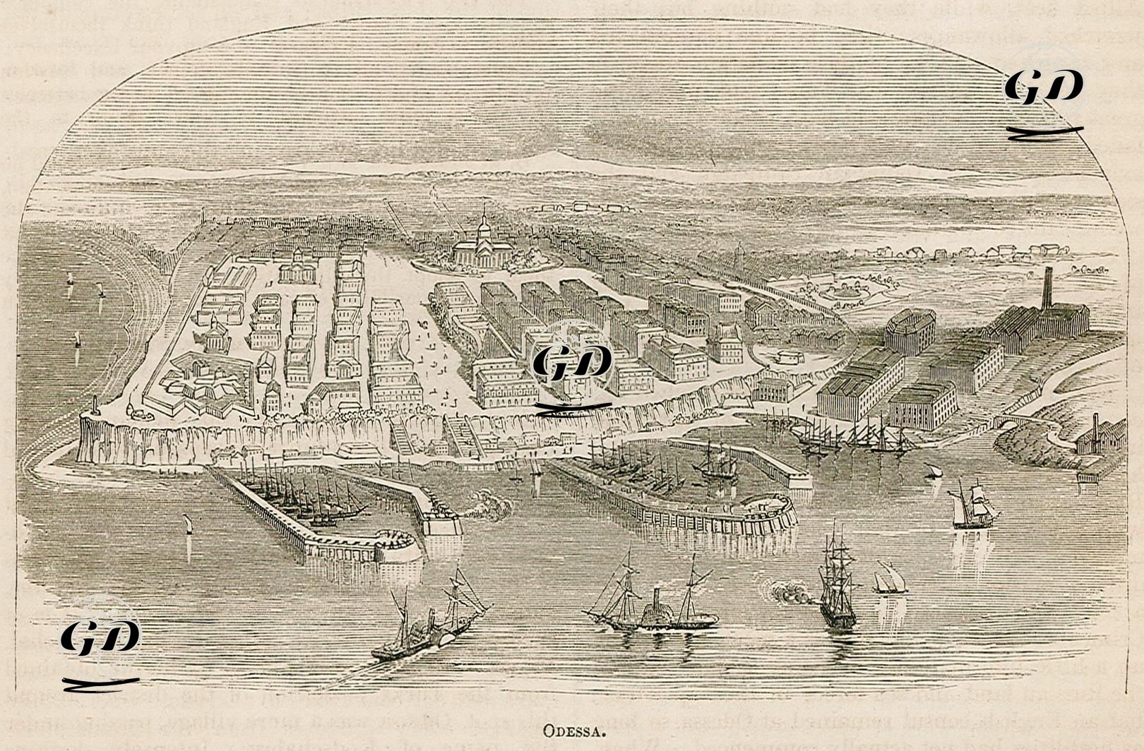 Kırım Savaşı Sırasında Odessa -  - 1856