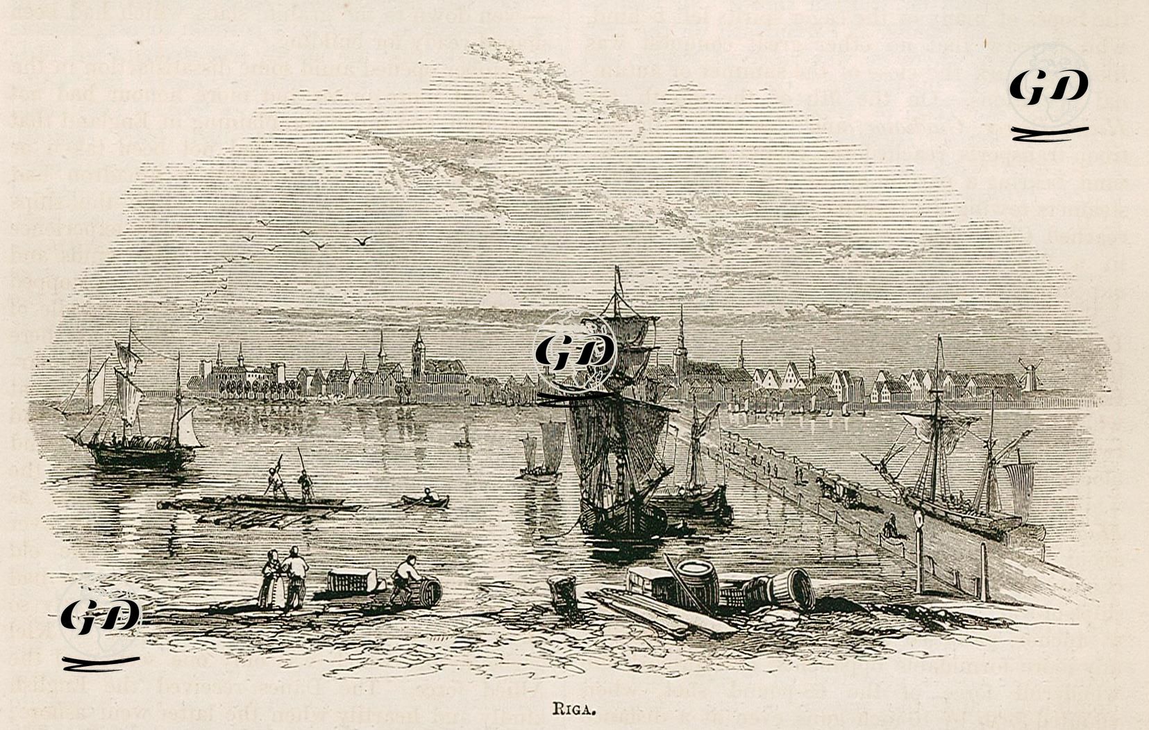 Riga -  - 1856