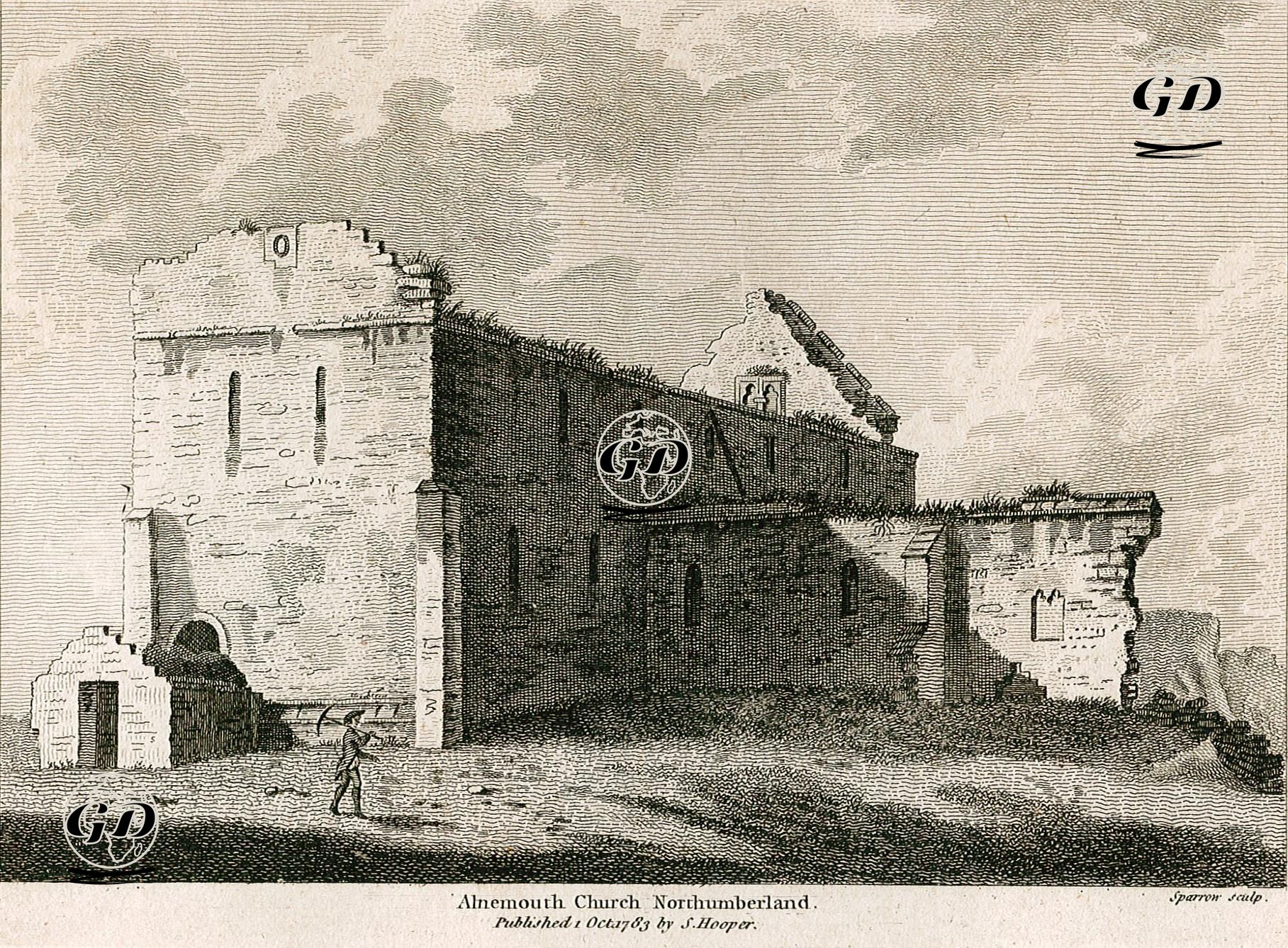 Alnemouth Kilisesi, Northumberland -  - 1783