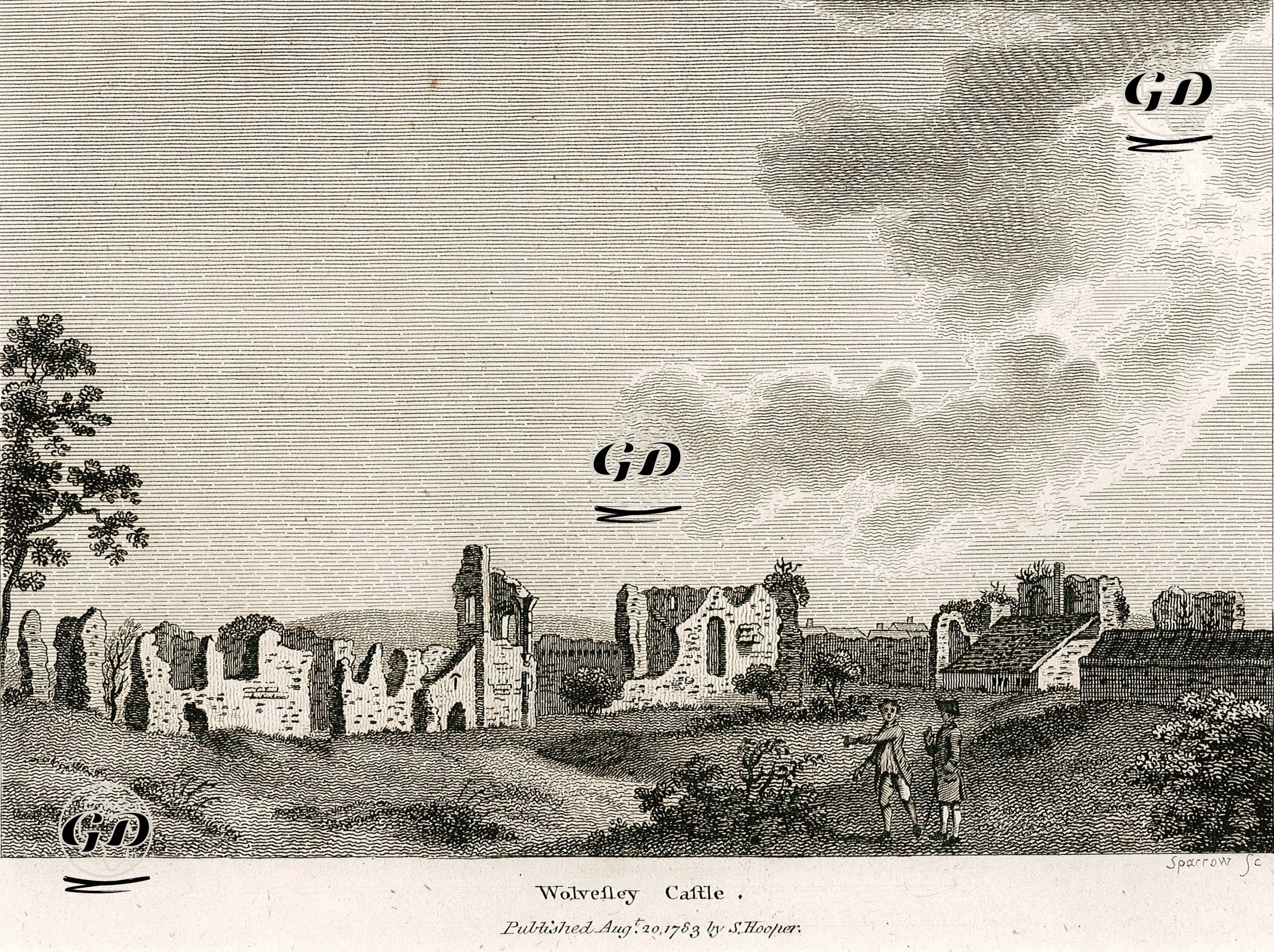 Wolvesey Castle -  - 1783