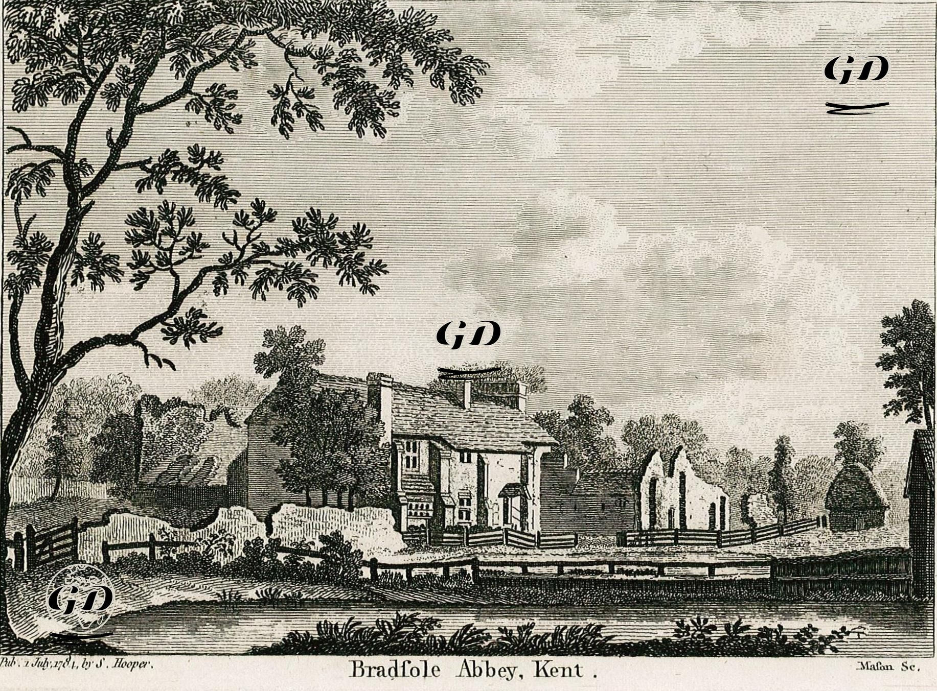 Bradfole Manastırı, Kent -  - 1784