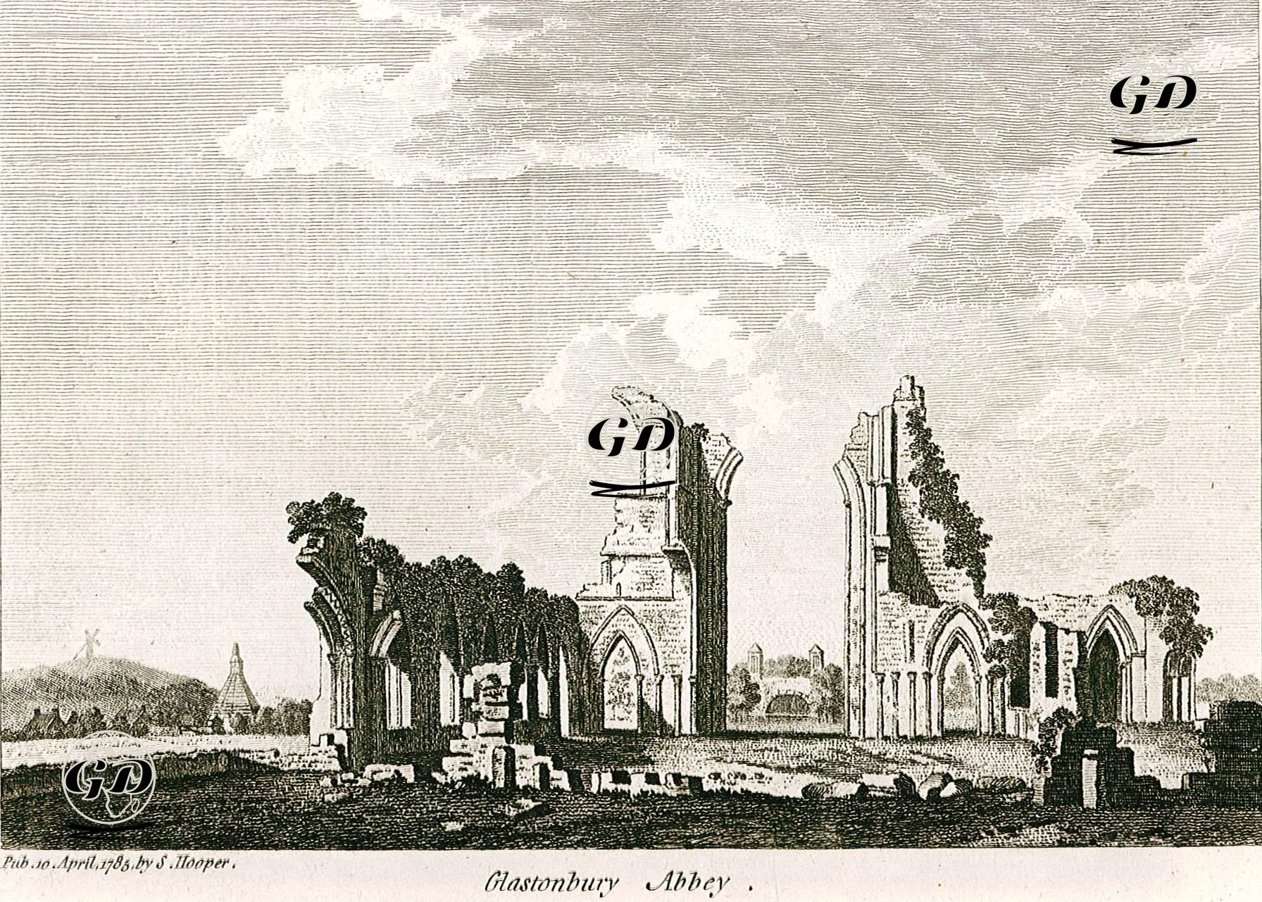Glastonbury Abbey -  - 1785