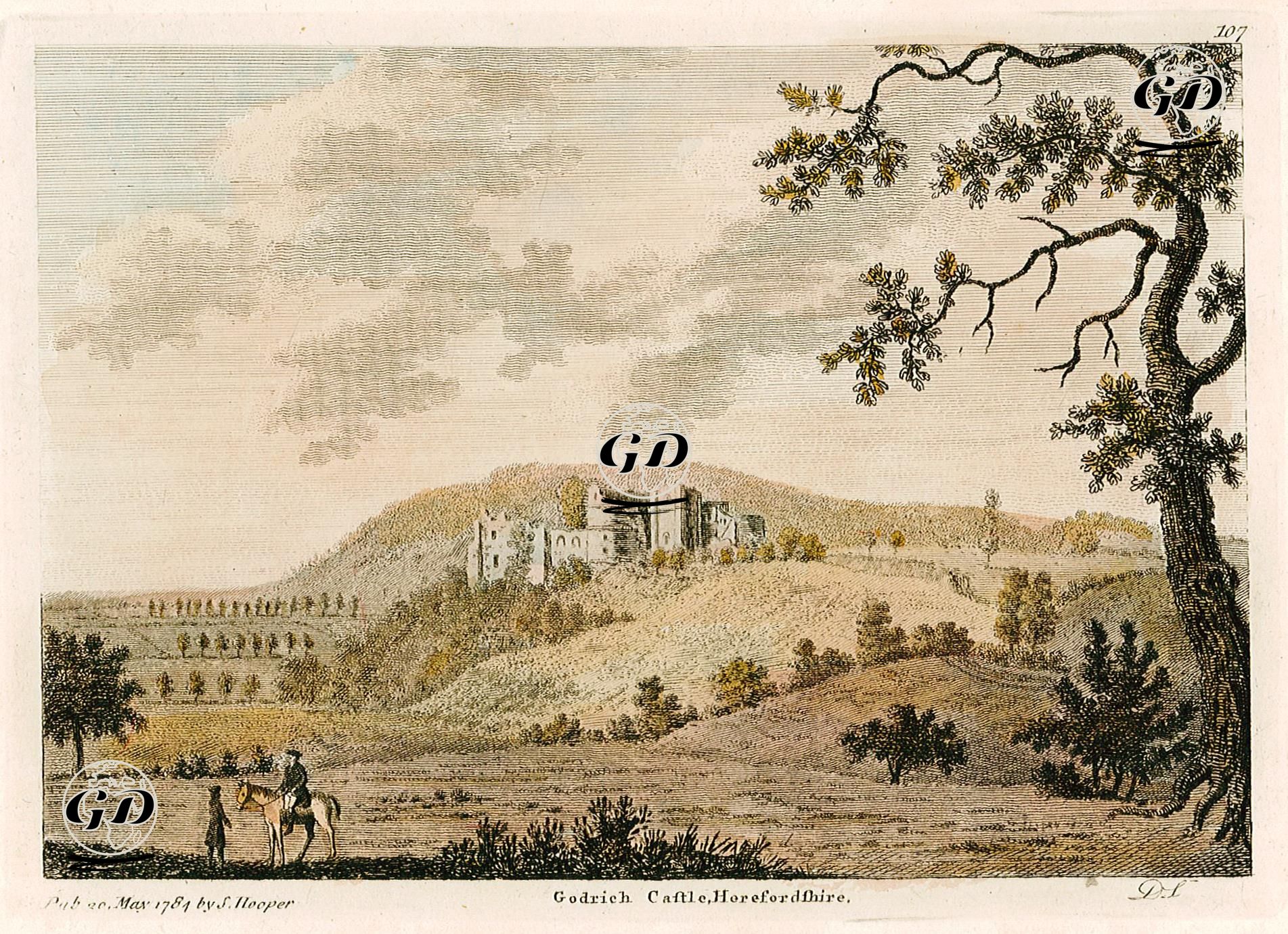 Goodrich Kalesi, Herefordshire -  - 1784