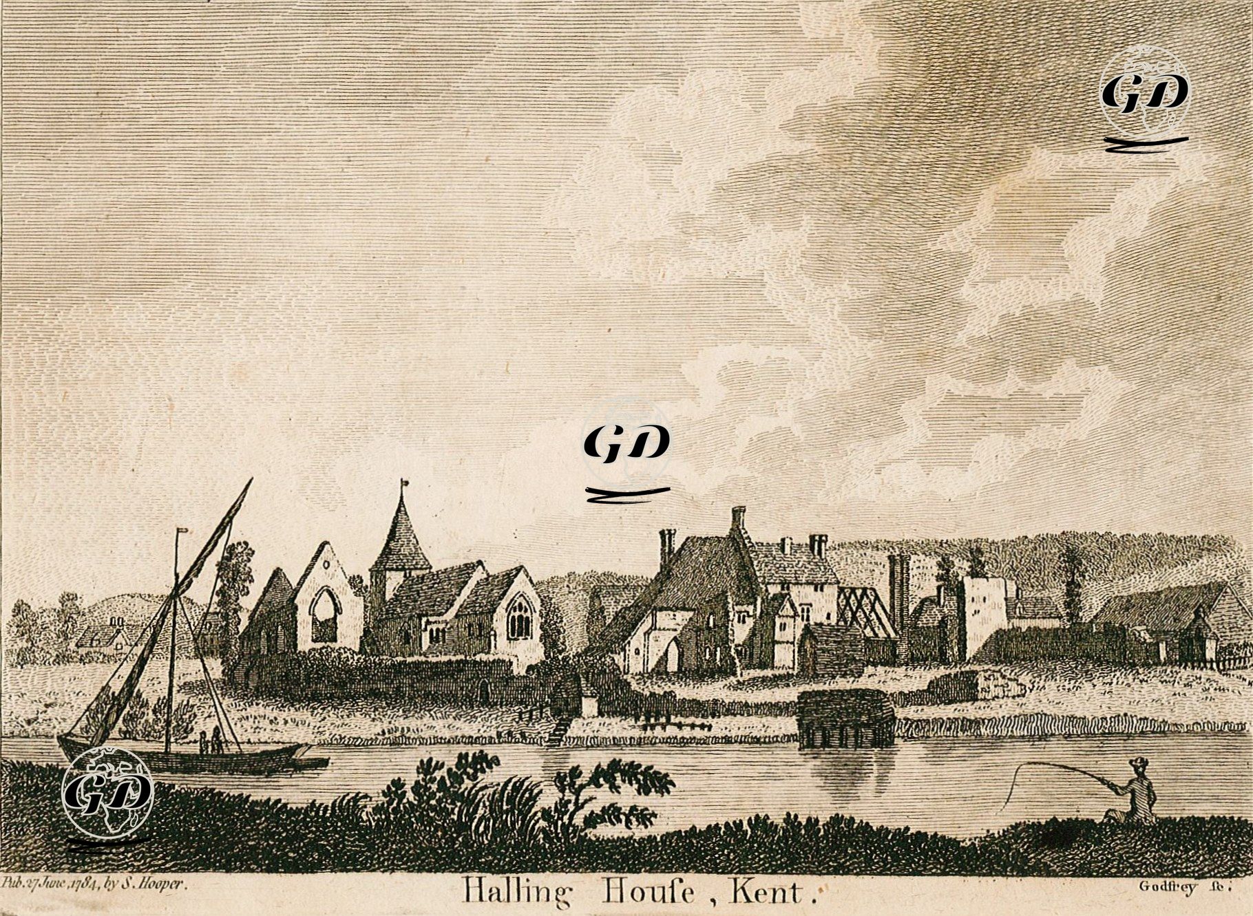 Halling House, Kent -  - 1784