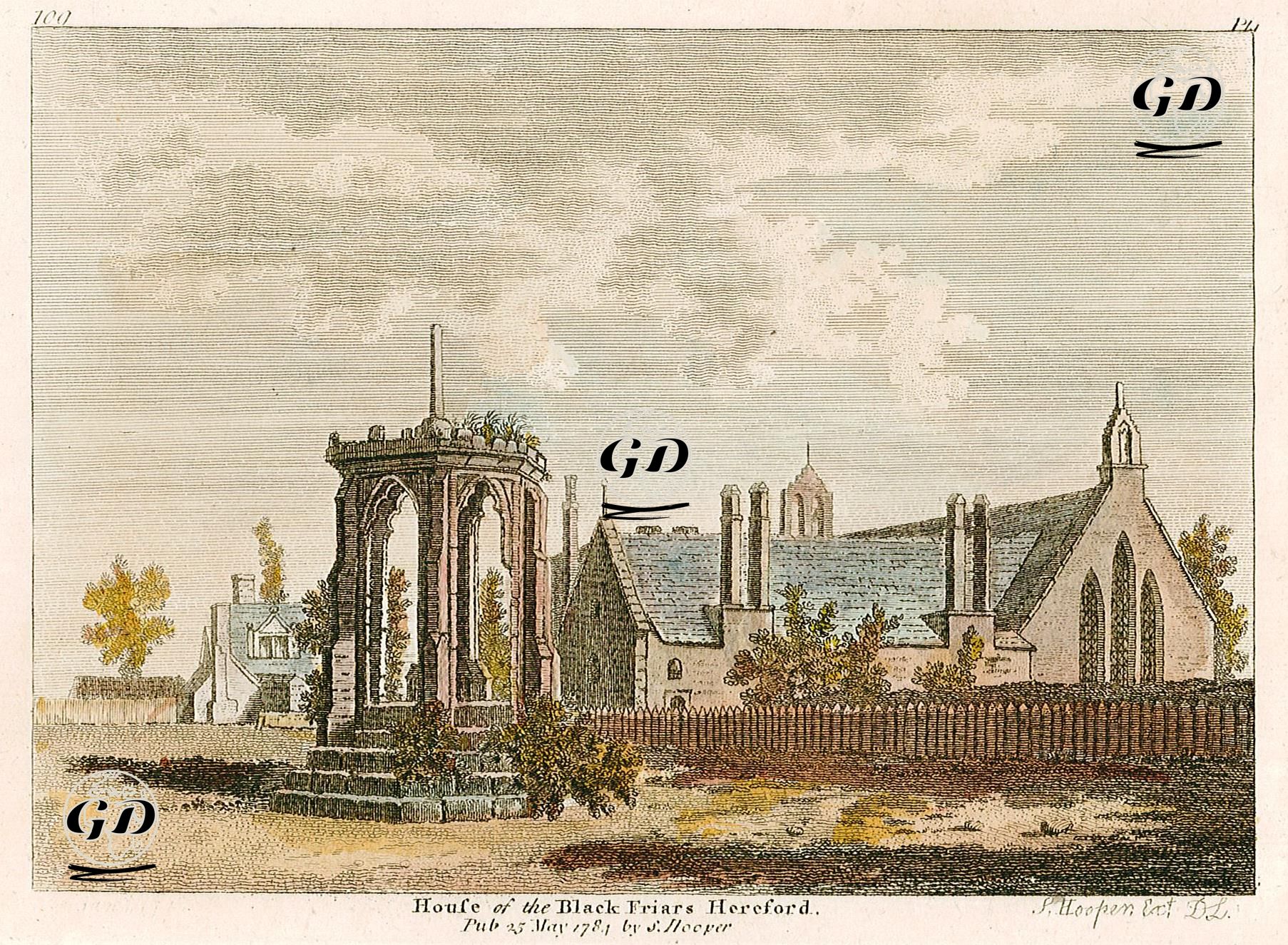 Frer Rahiplerinin Manastırı, Hereford -  - 1784