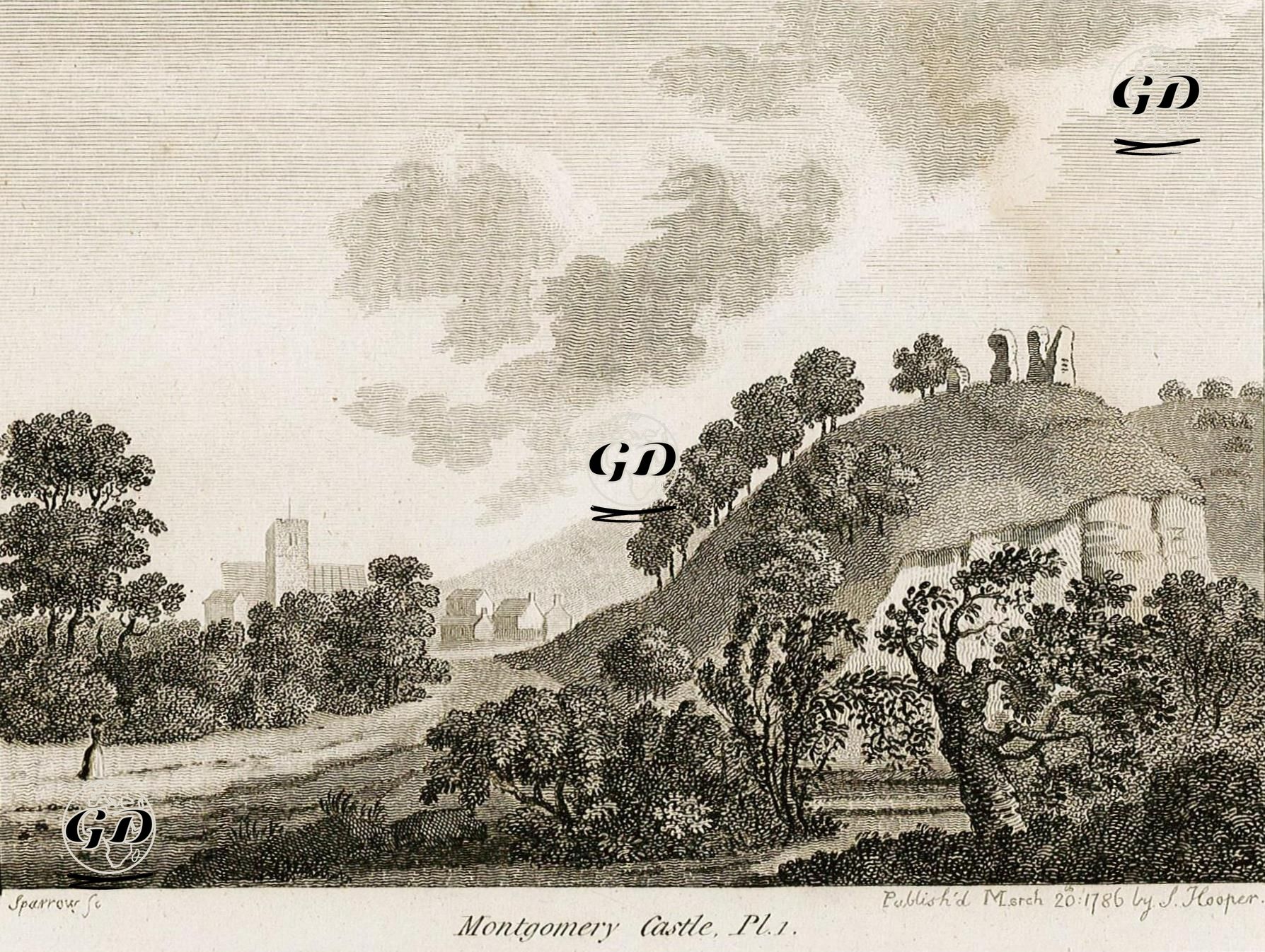 Montgomery Kalesi Pl.1 -  - 1786