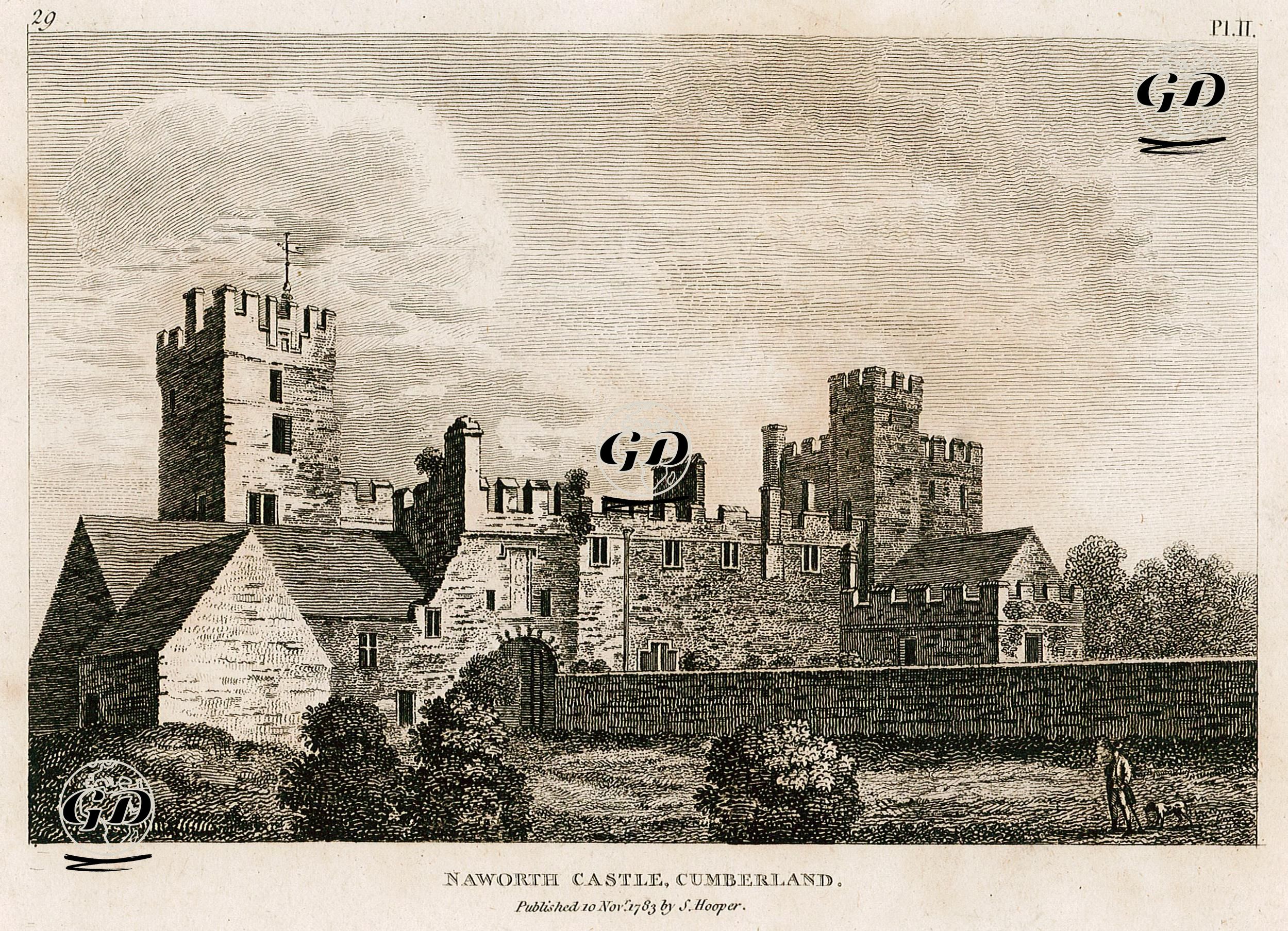Naworth Castle, Cumberland -  - 1783