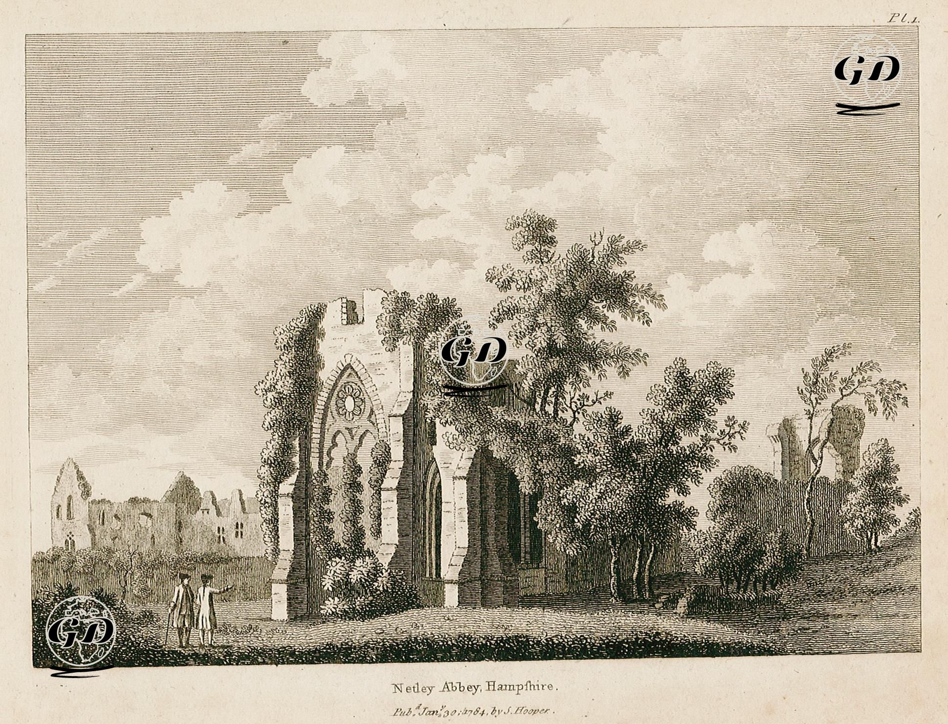 Netley Manastırı, Hampshire -  - 1784