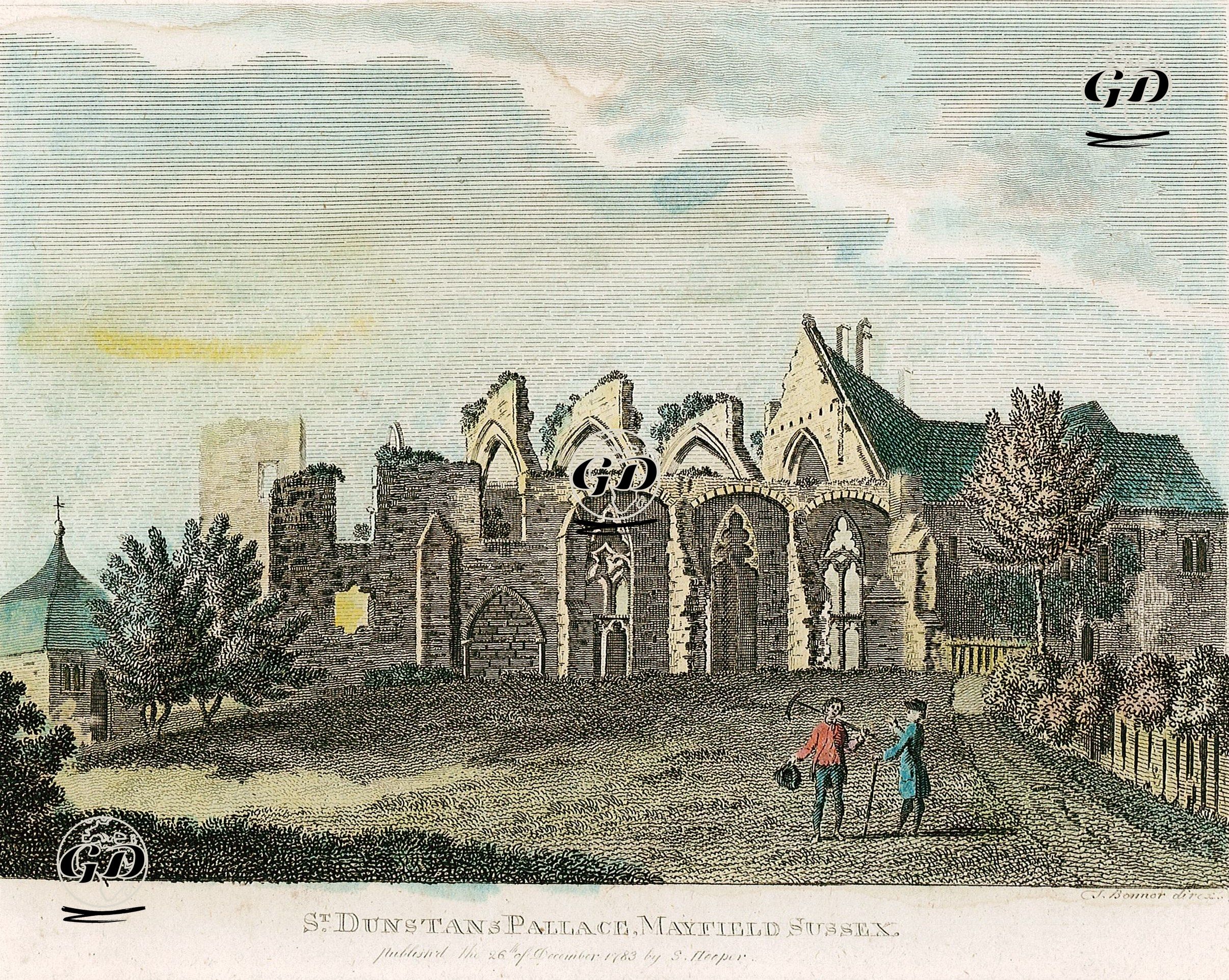 St.Dunstans Palace, Mayfield, Sussex -  - 1783