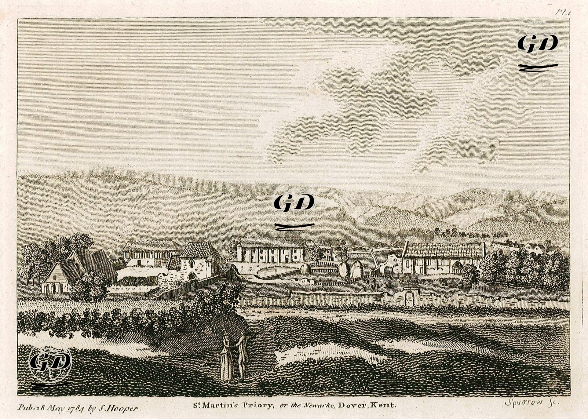 St.Martin Kilisesi (Newarke), Dover, Kent -  - 1784