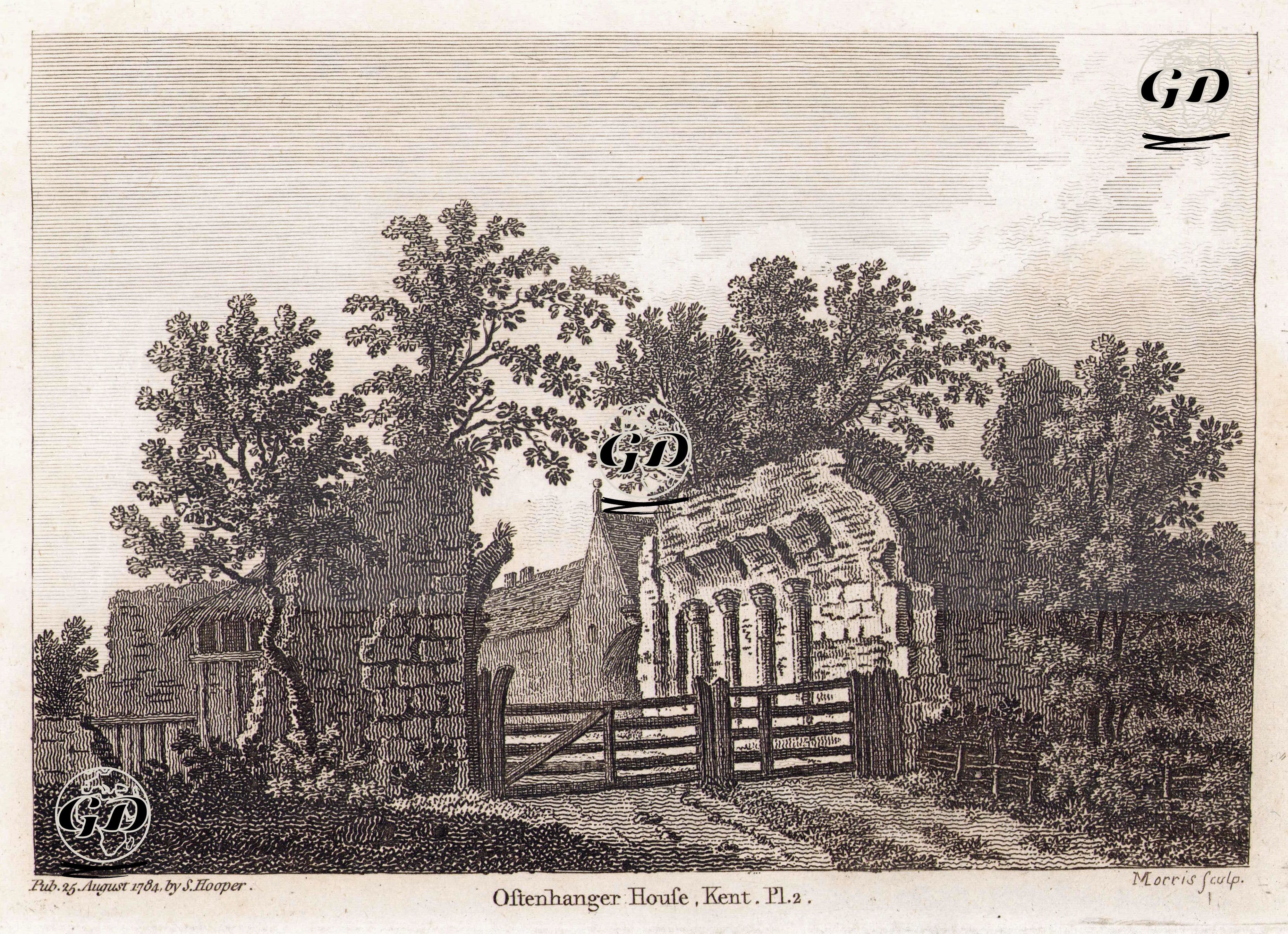 Ostenhanger House, Kent, Pl.2 -  - 1784