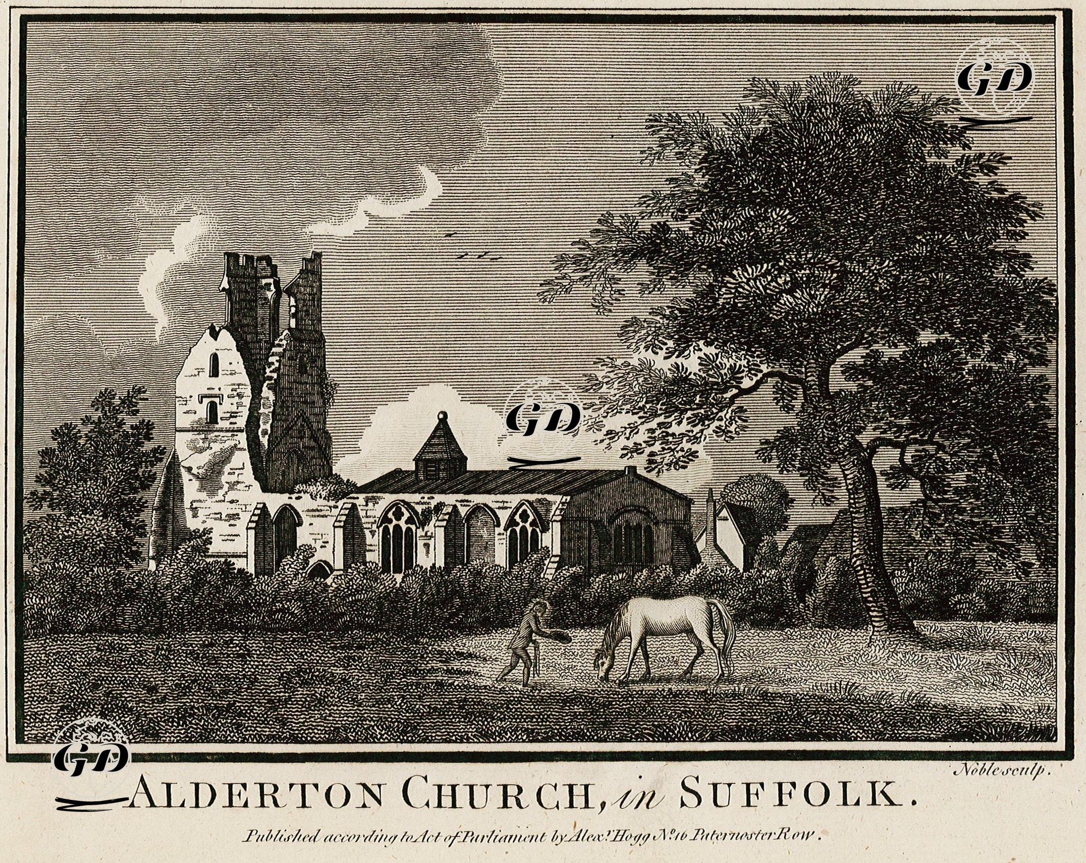 Alderton Kilisesi, Suffolk -  - 1786