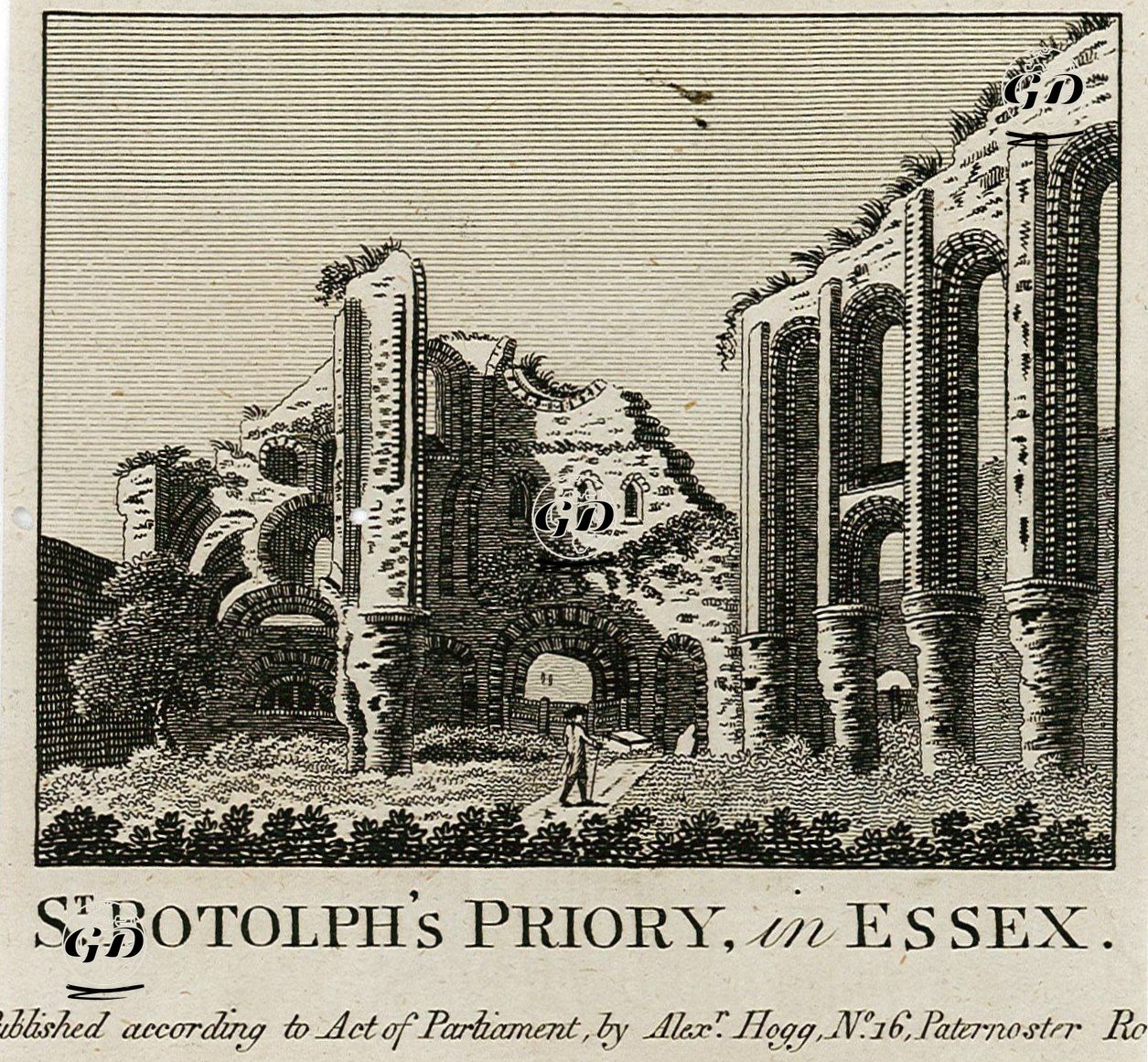 St.Botolph Manastırı, Essex -  - 1786