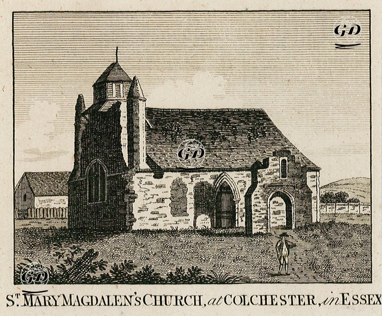 St.Mary Magdalen Kilisesi, Colchester, Essex -  - 1786