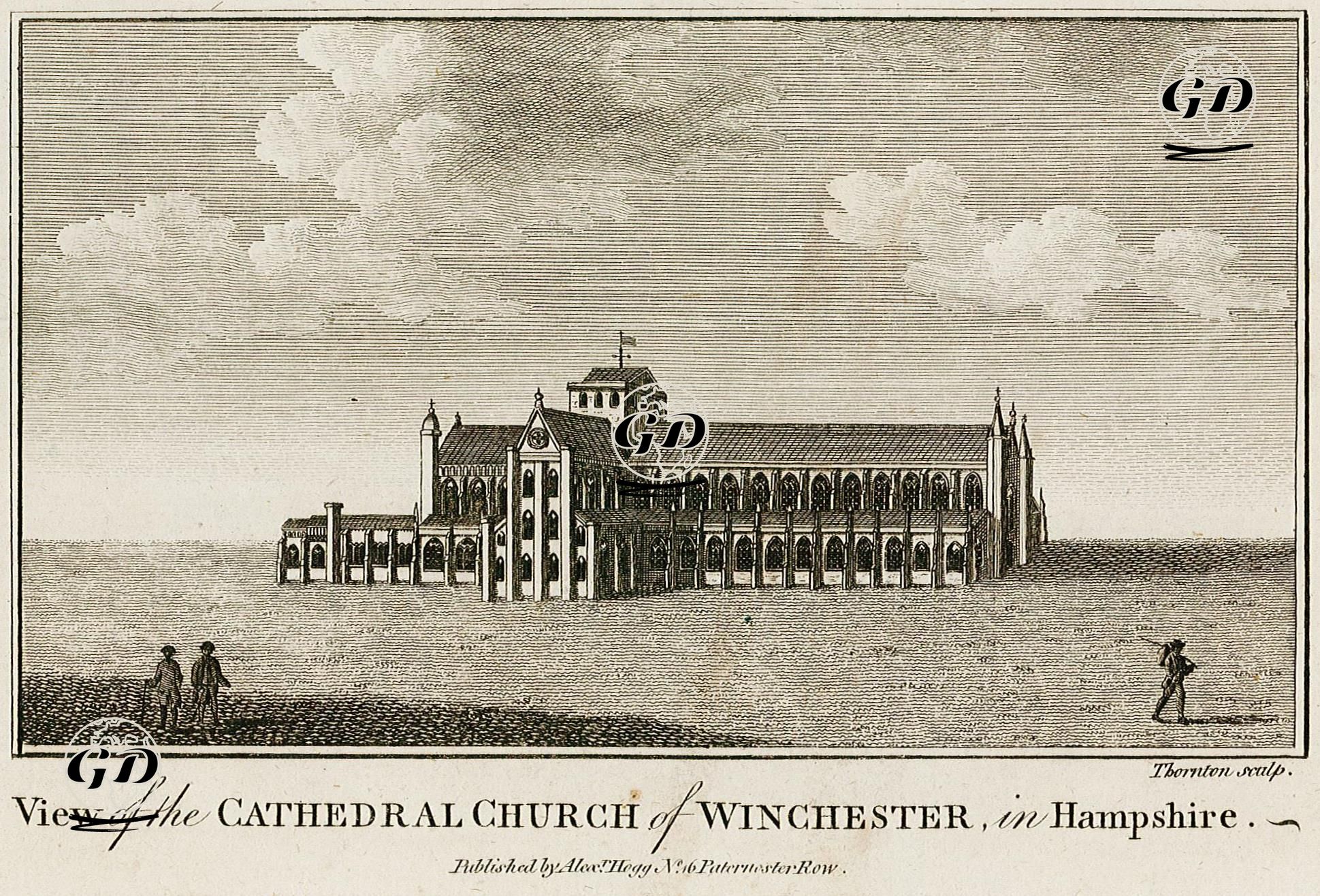 Winchester Katedrali, Hampshire -  - 1786