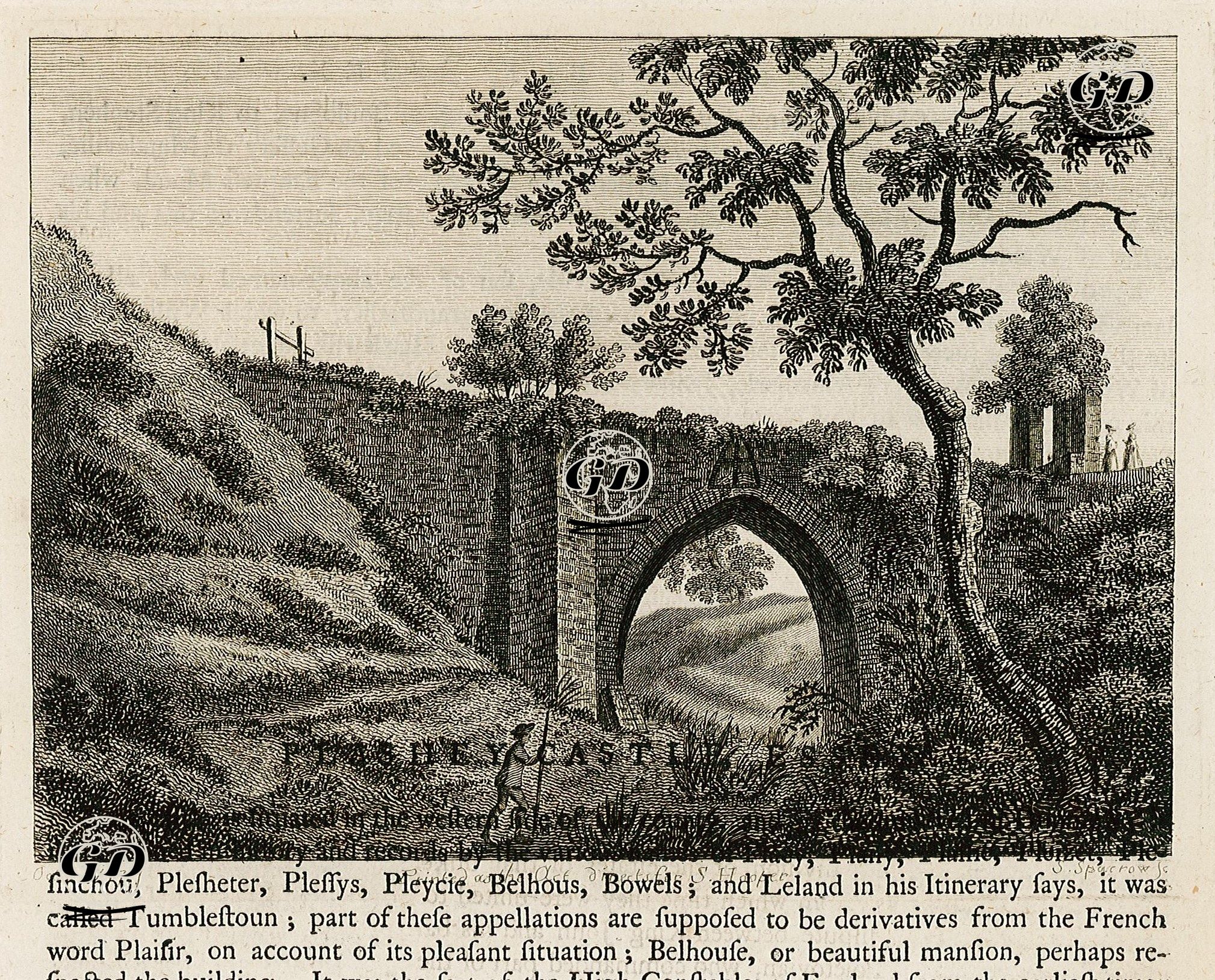 Pleshey Kalesi, Essex -  - 1776