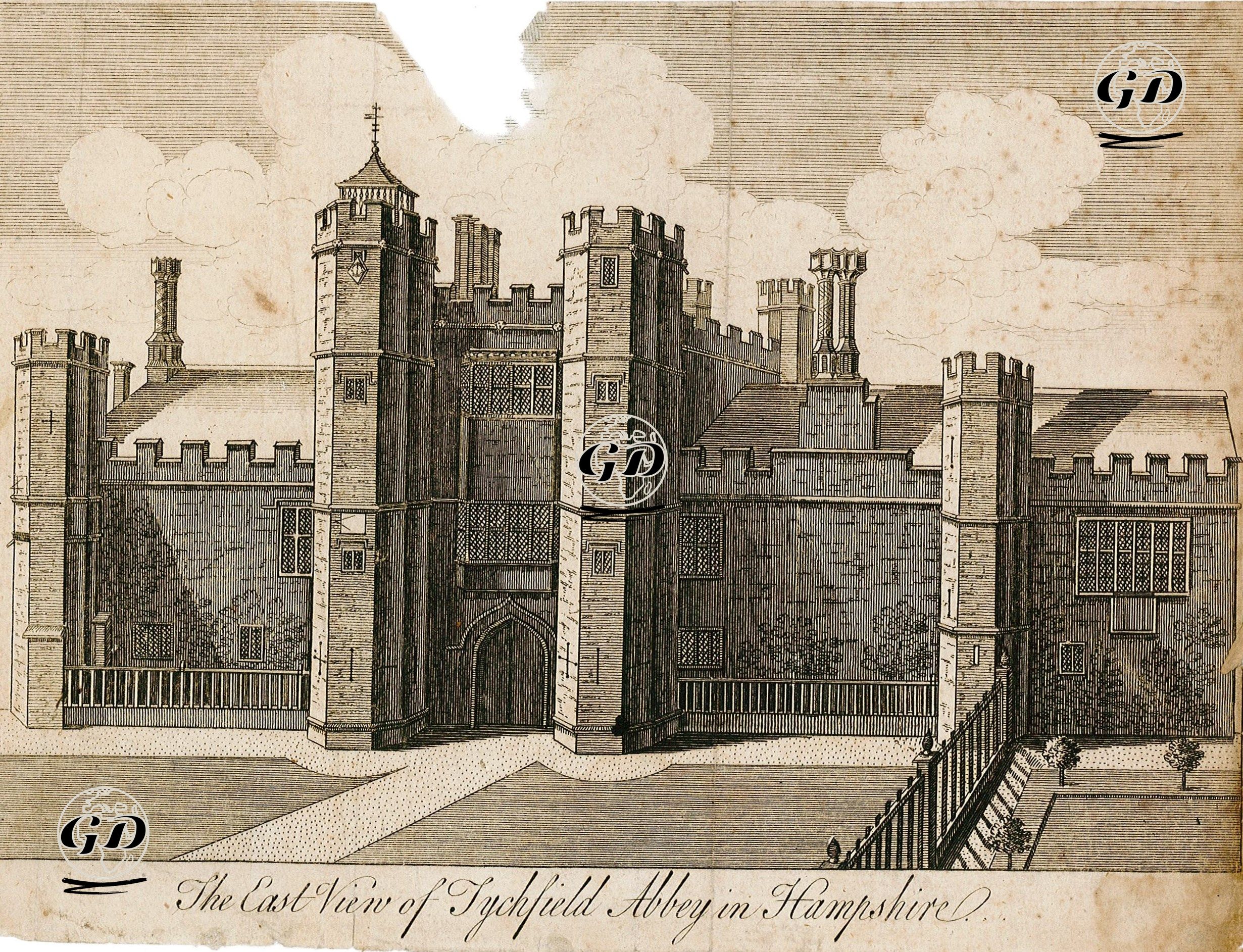 Titchfield Manastırı,  Hampshire -  - 1780's