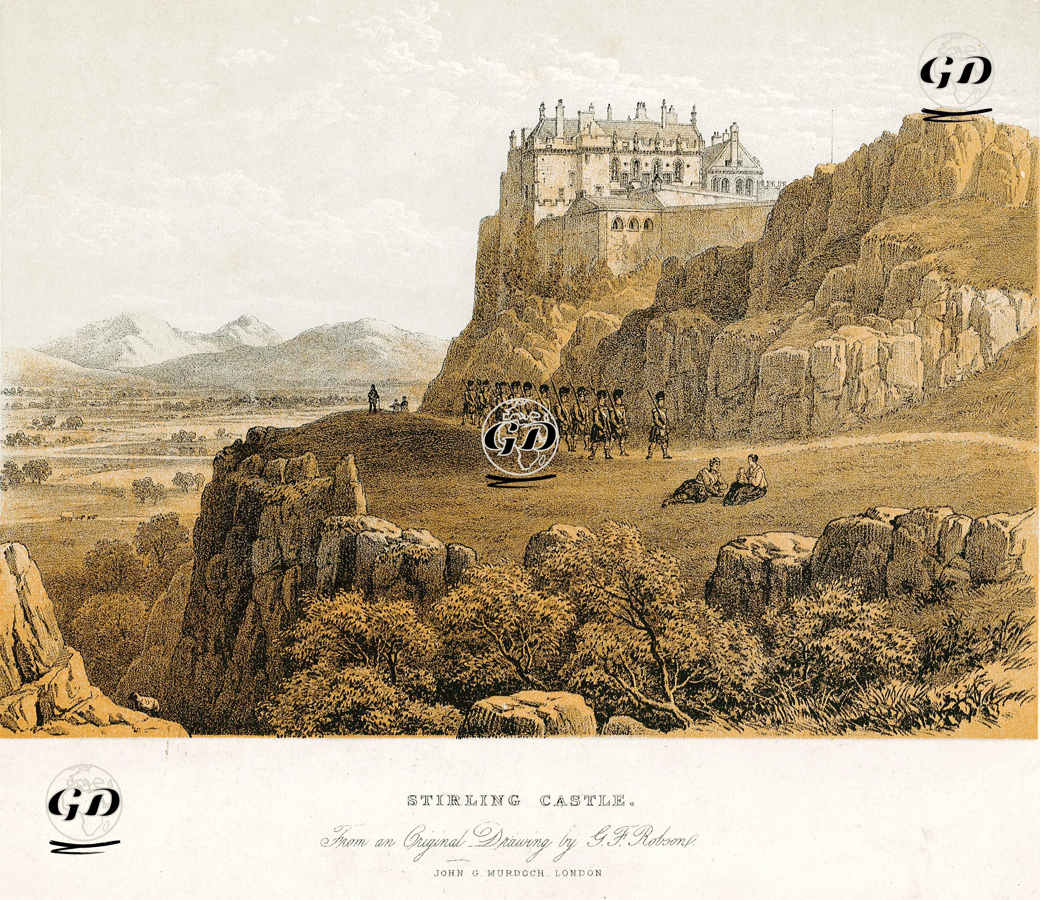 Stirling Castle - George Fennel Robson (1788-1833) - 1840