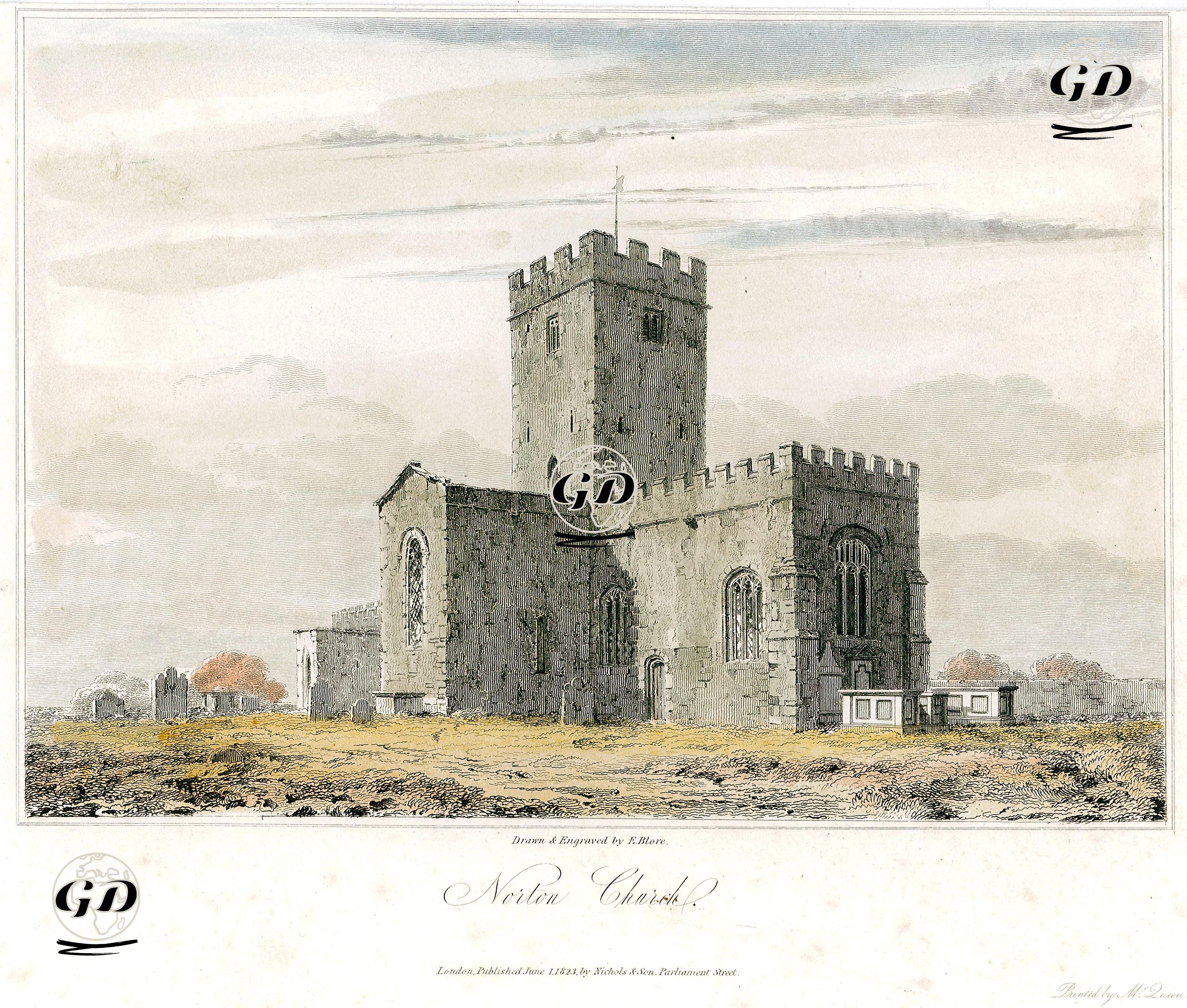 Norton Kilisesi - Edward Blore (1787-1879) - 1823