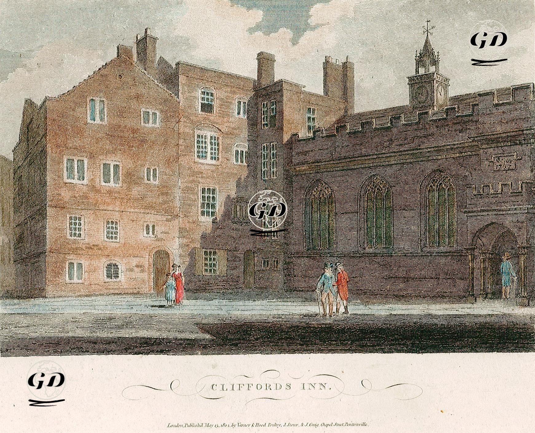 Cliffords inn -  - 1804