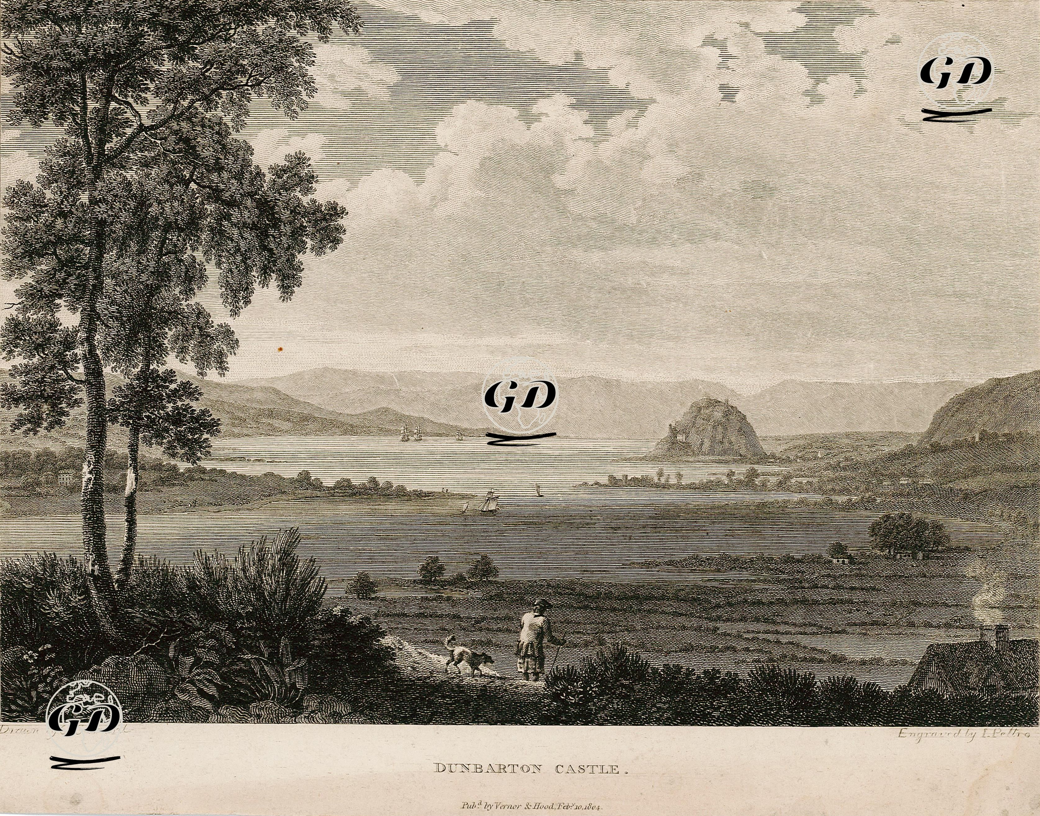 Dumbarton Kalesi - G.Gurravel - 1804